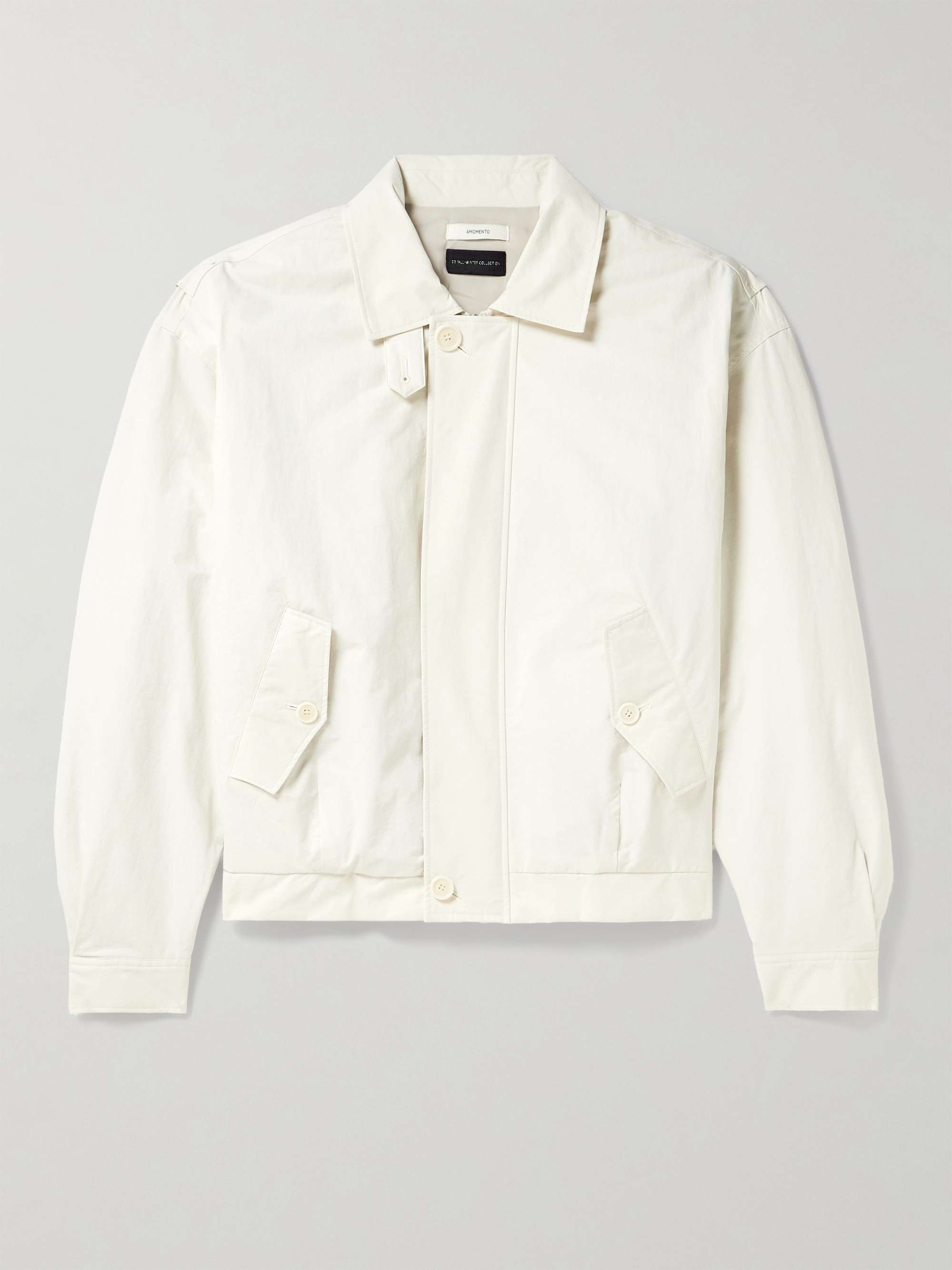 AMOMENTO Padded Cotton-Blend Blouson Jacket for Men | MR PORTER