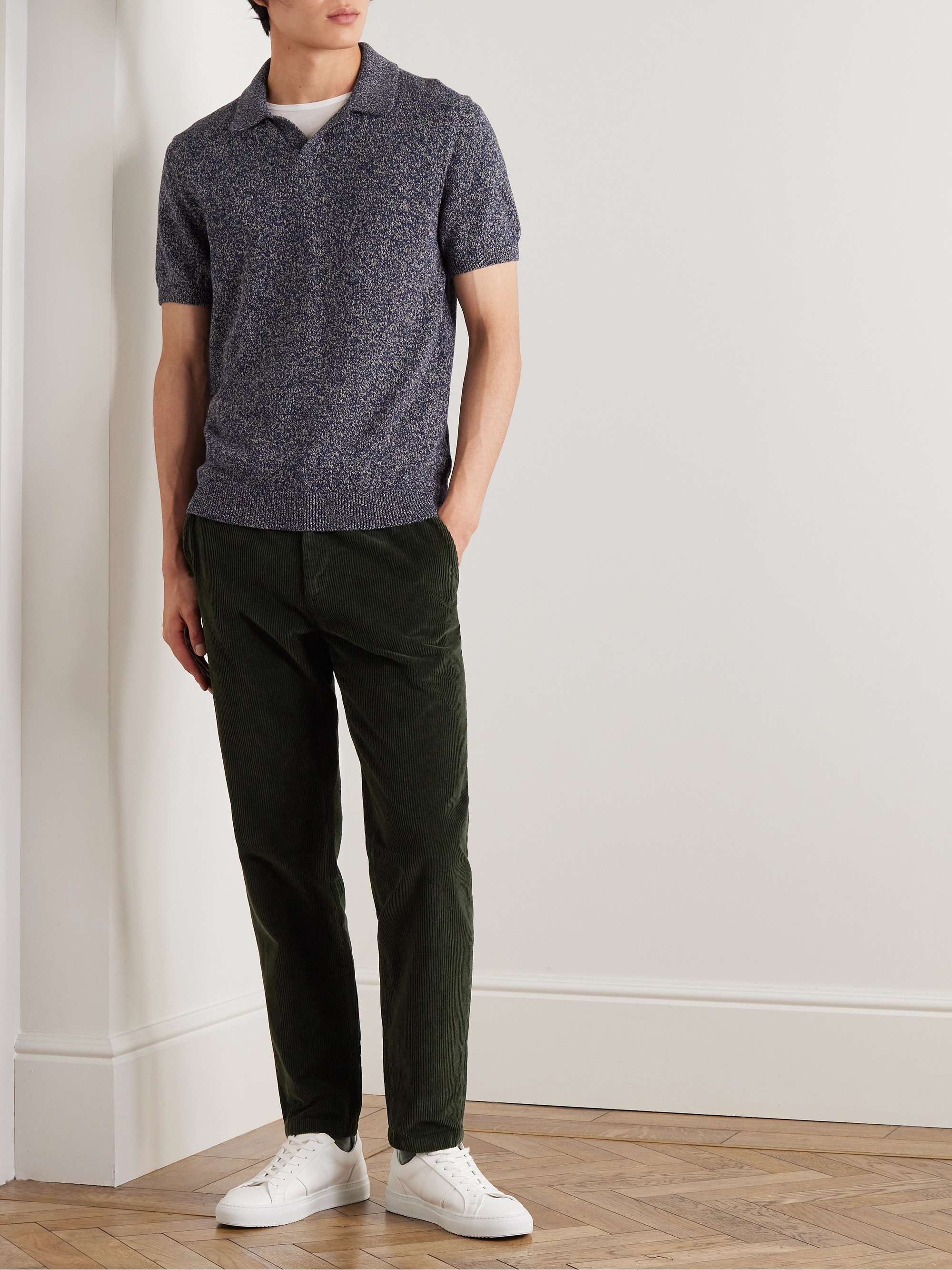 MR P. Phillip Straight-Leg Cotton-Corduroy Trousers for Men | MR PORTER