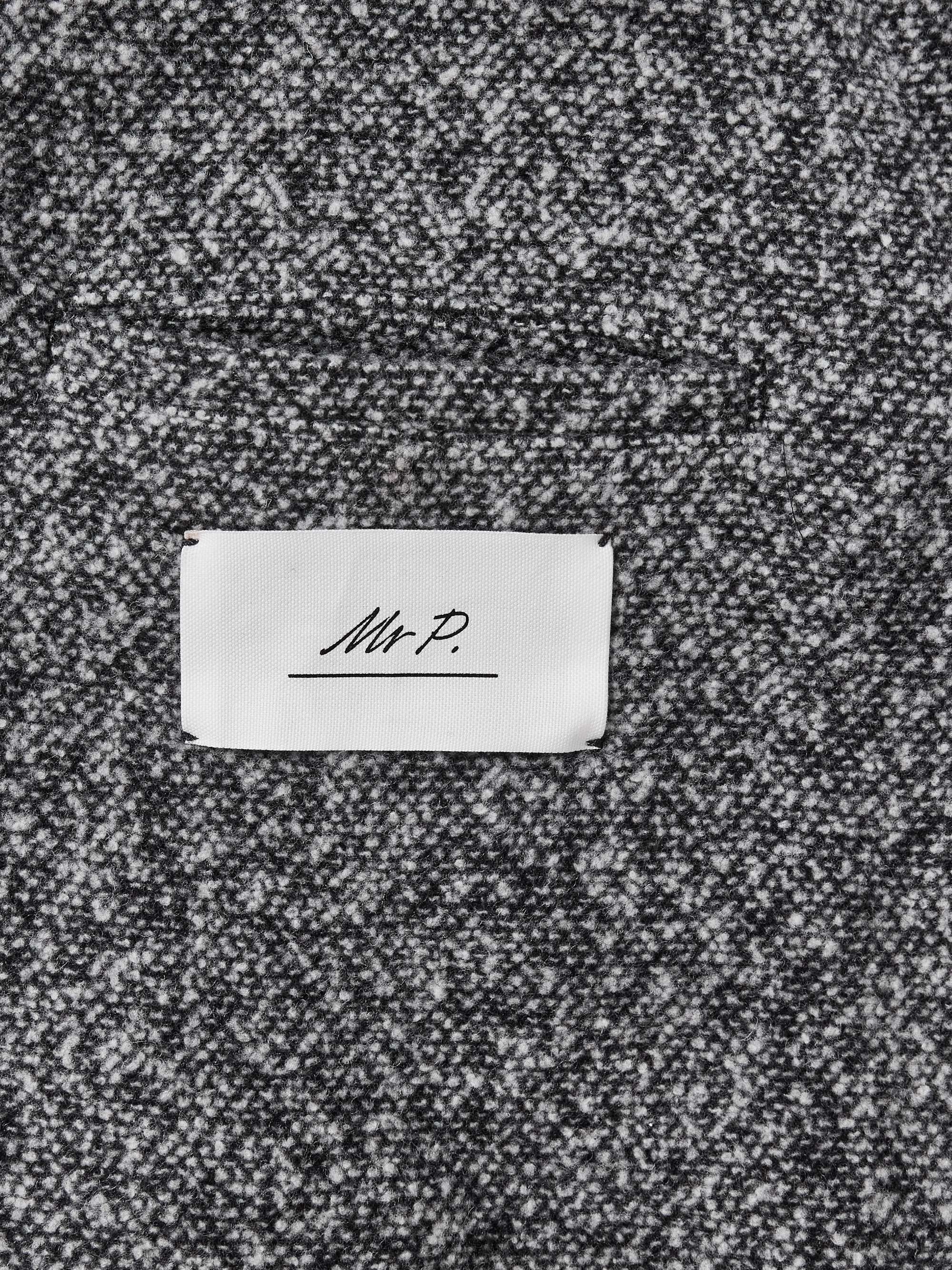 MR P. Belted Donegal Wool-Blend Bouclé Coat for Men | MR PORTER