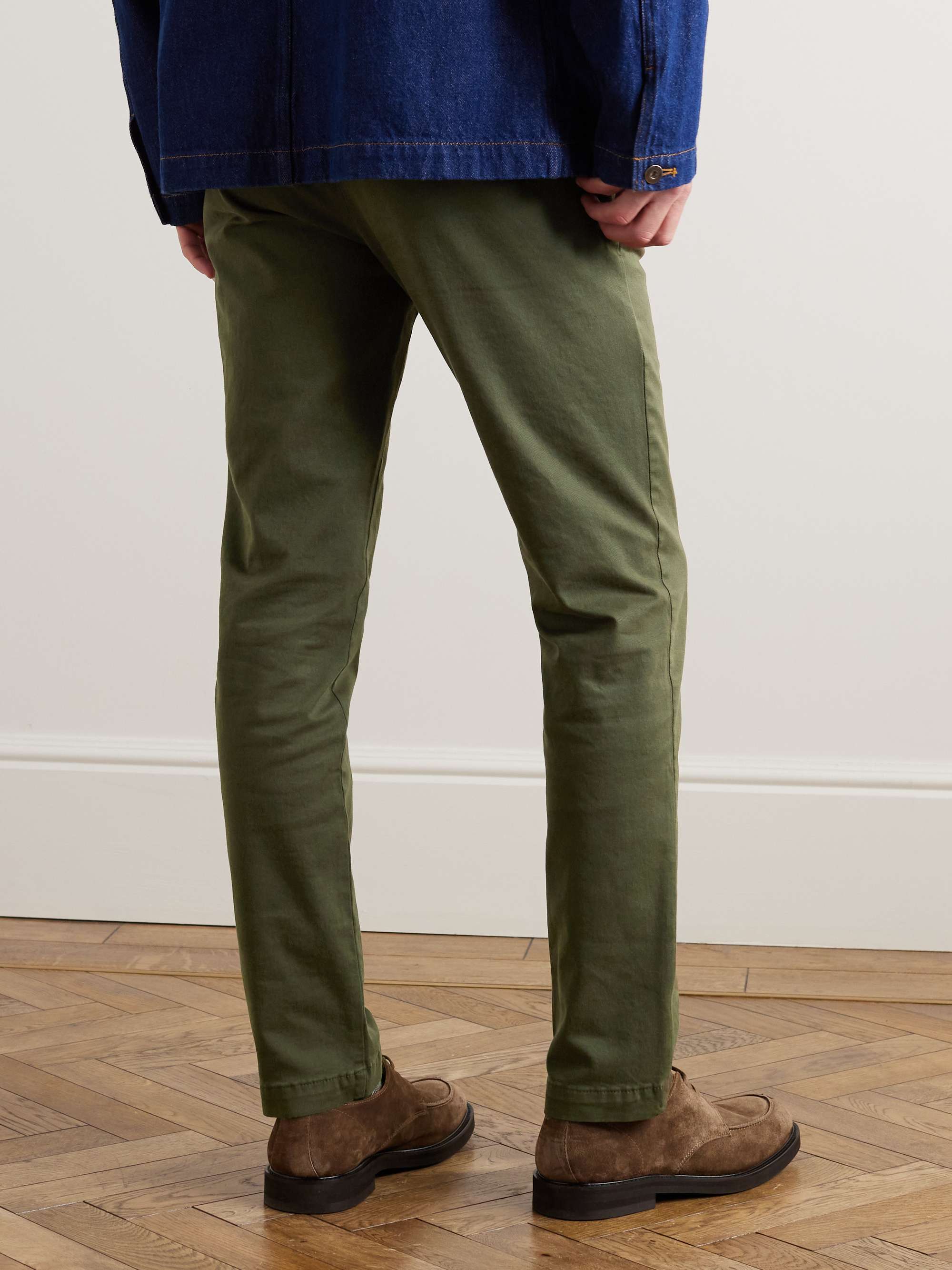 MR P. Straight-Leg Cotton-Twill Chinos for Men | MR PORTER