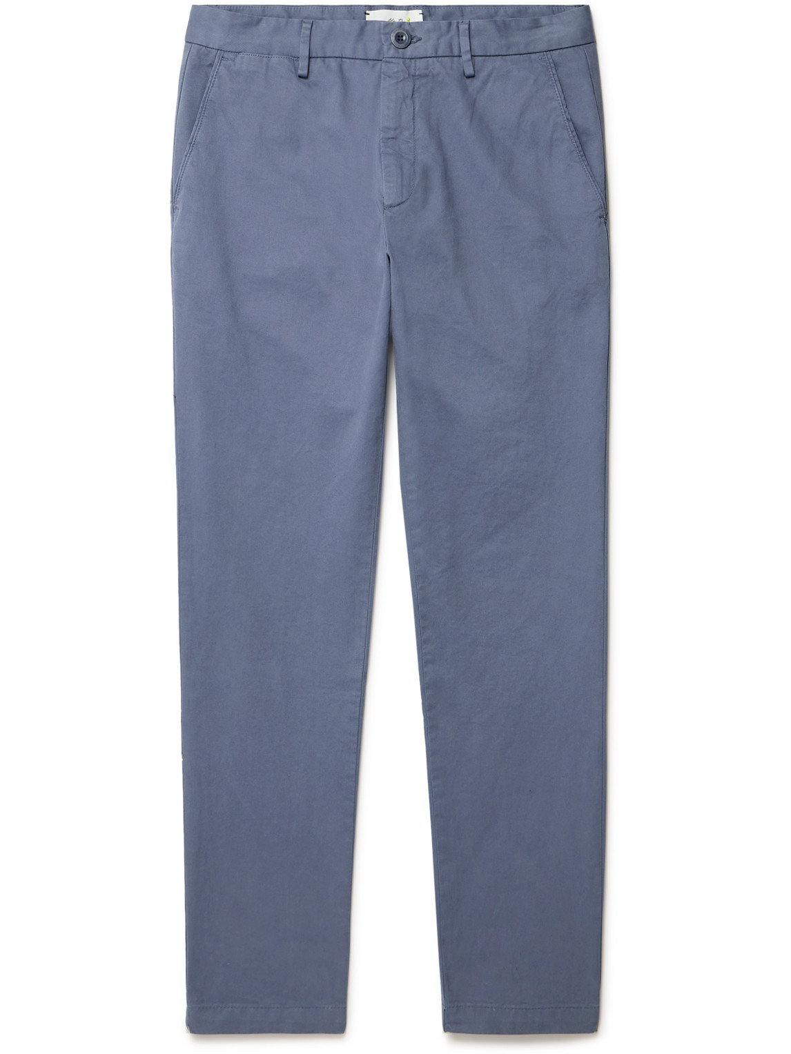 Straight-Leg Cotton Chinos