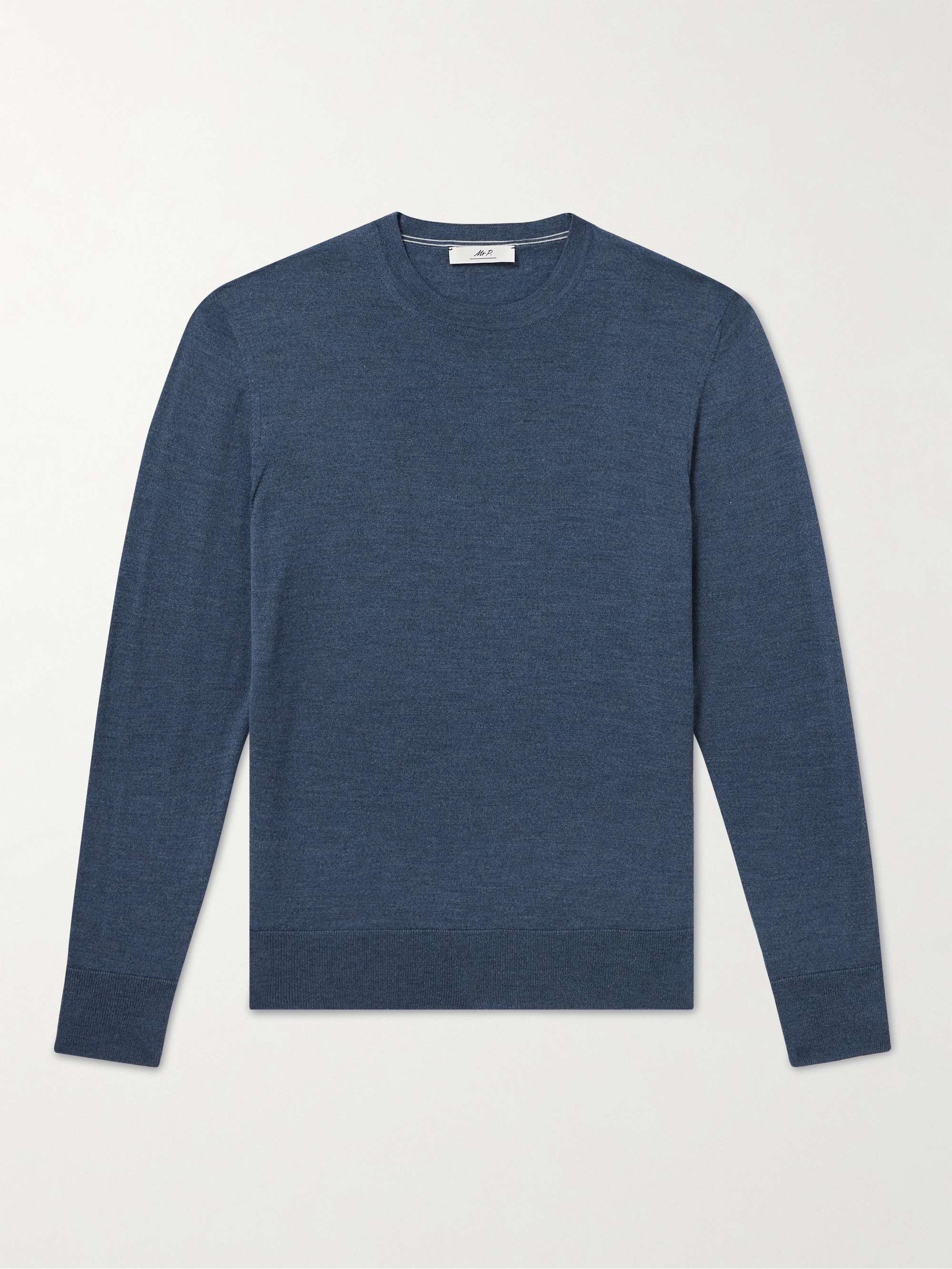 MR P. Slim-Fit Merino Wool Sweater for Men | MR PORTER