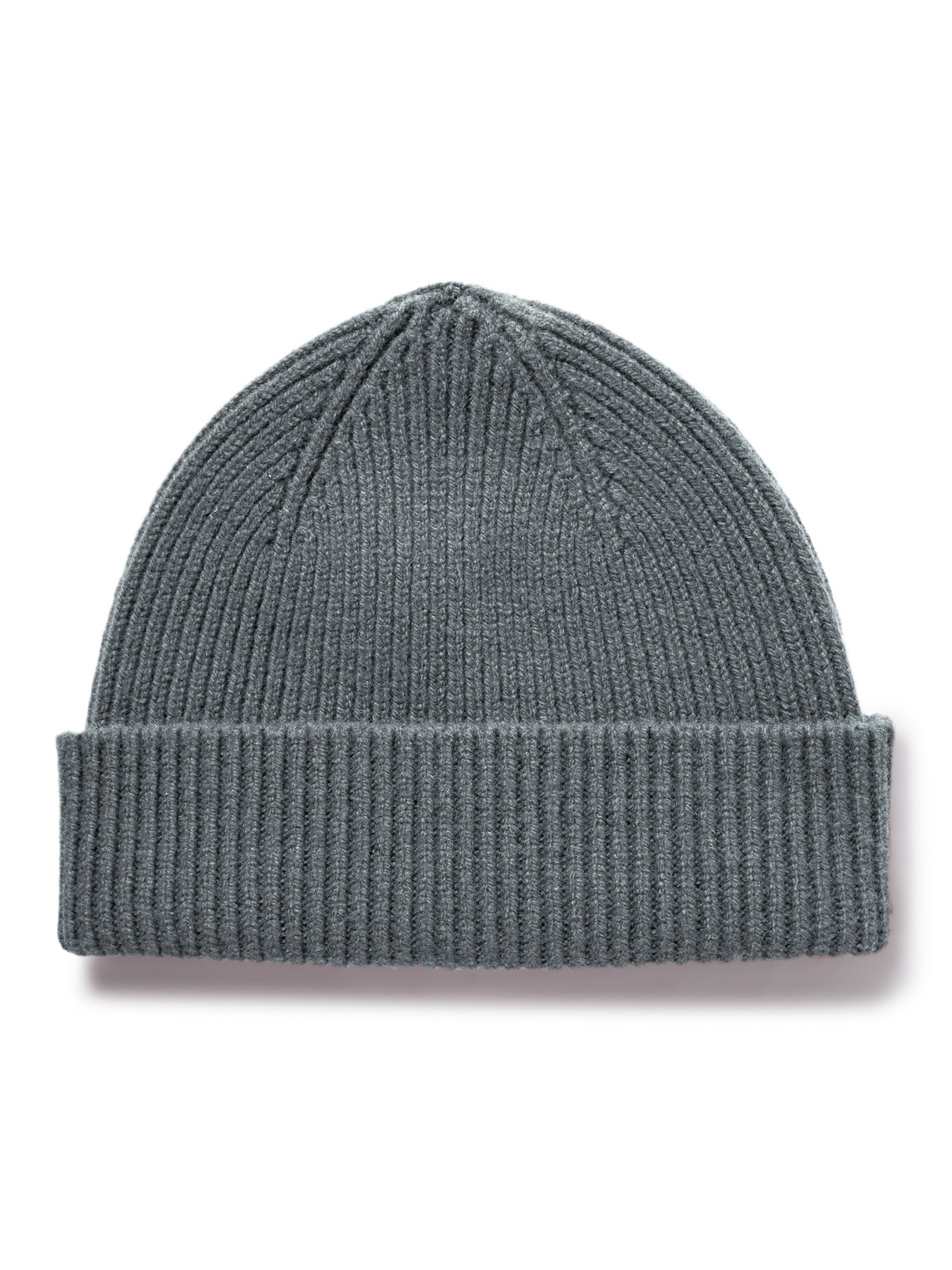 Ribbed Wool Beanie