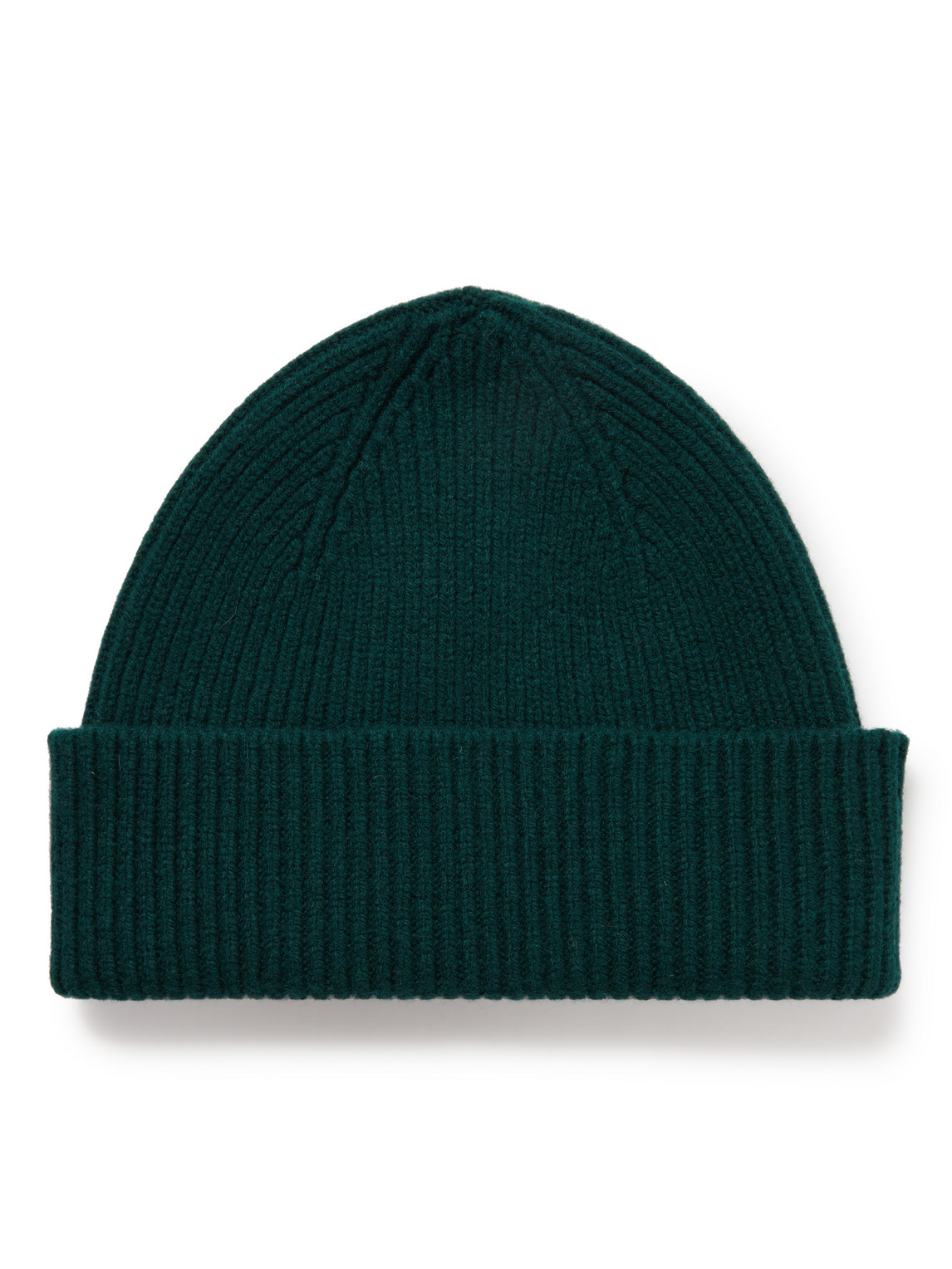 Ribbed Wool Beanie