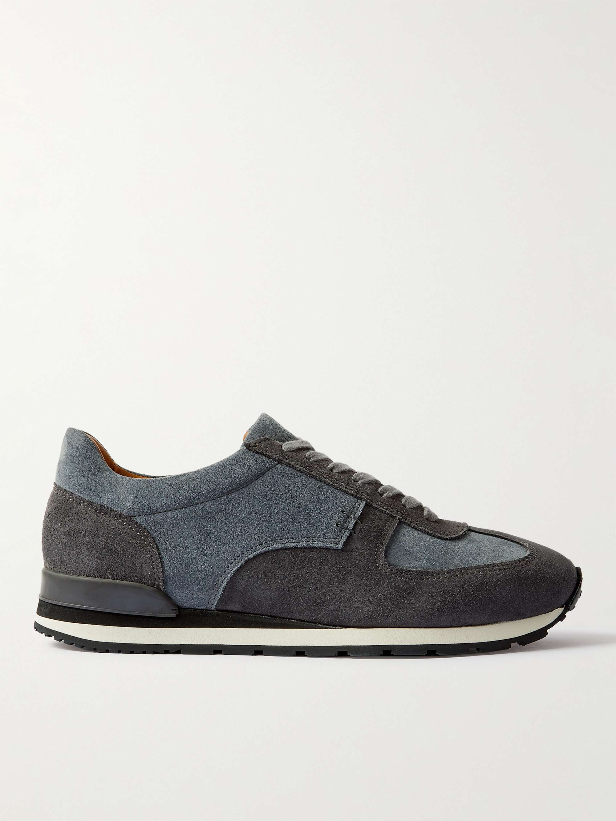 MR P. 1979 Panelled Suede and Leather Sneakers for Men | MR PORTER