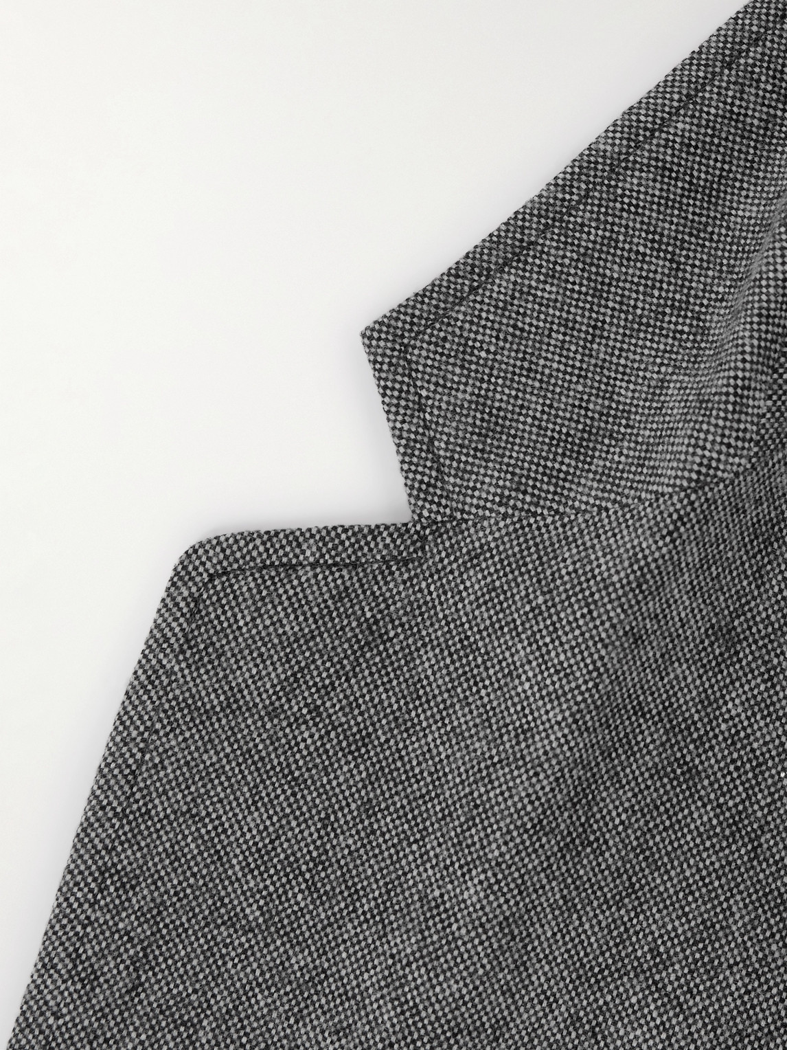 Shop Mr P Slim-fit Donegal Tweed Blazer In Gray