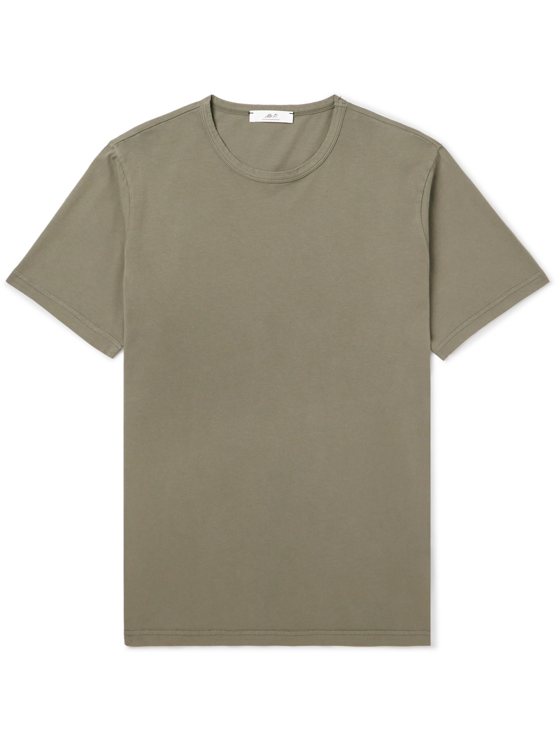 Garment-Dyed Cotton-Jersey T-Shirt