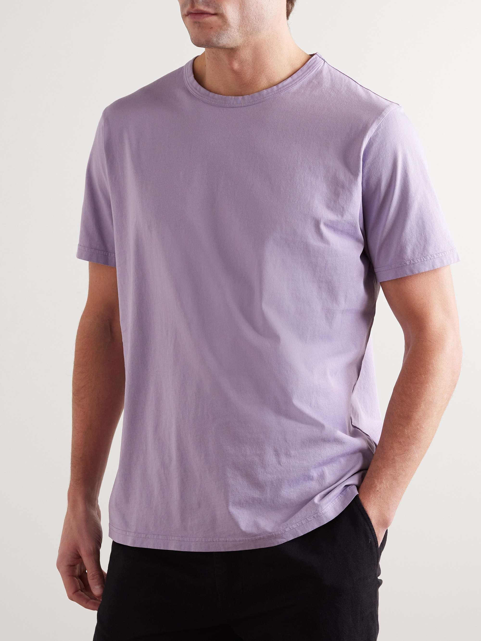 MR P. Garment-Dyed Cotton-Jersey T-Shirt