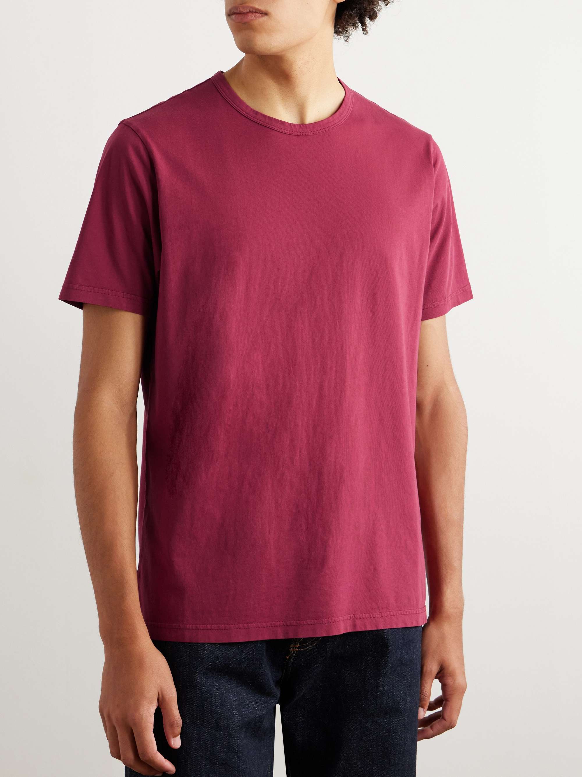 MR P. Garment-Dyed Cotton-Jersey T-Shirt for Men | MR PORTER