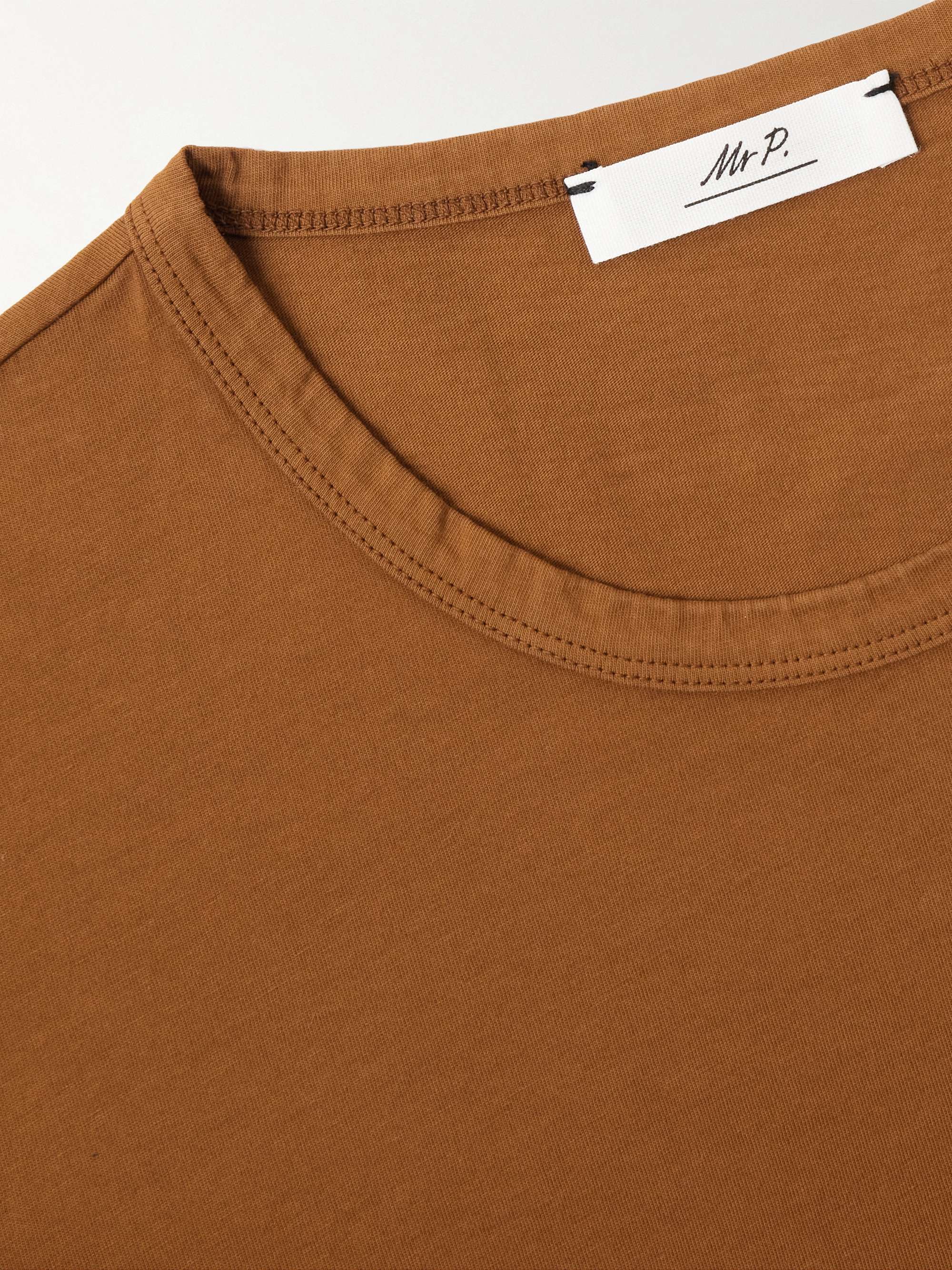 MR P. Garment-Dyed Cotton-Jersey T-Shirt