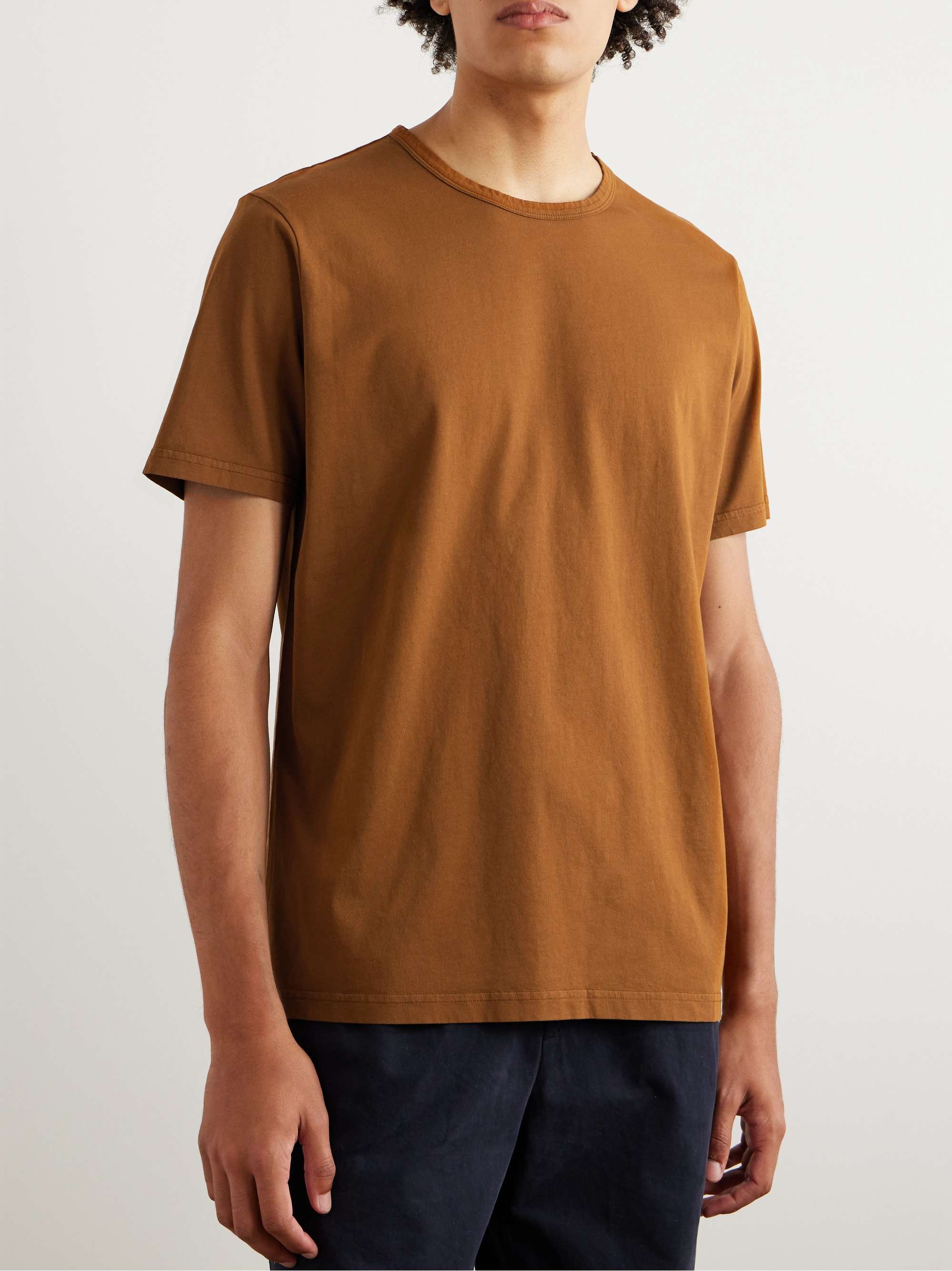 MR P. Garment-Dyed Cotton-Jersey T-Shirt