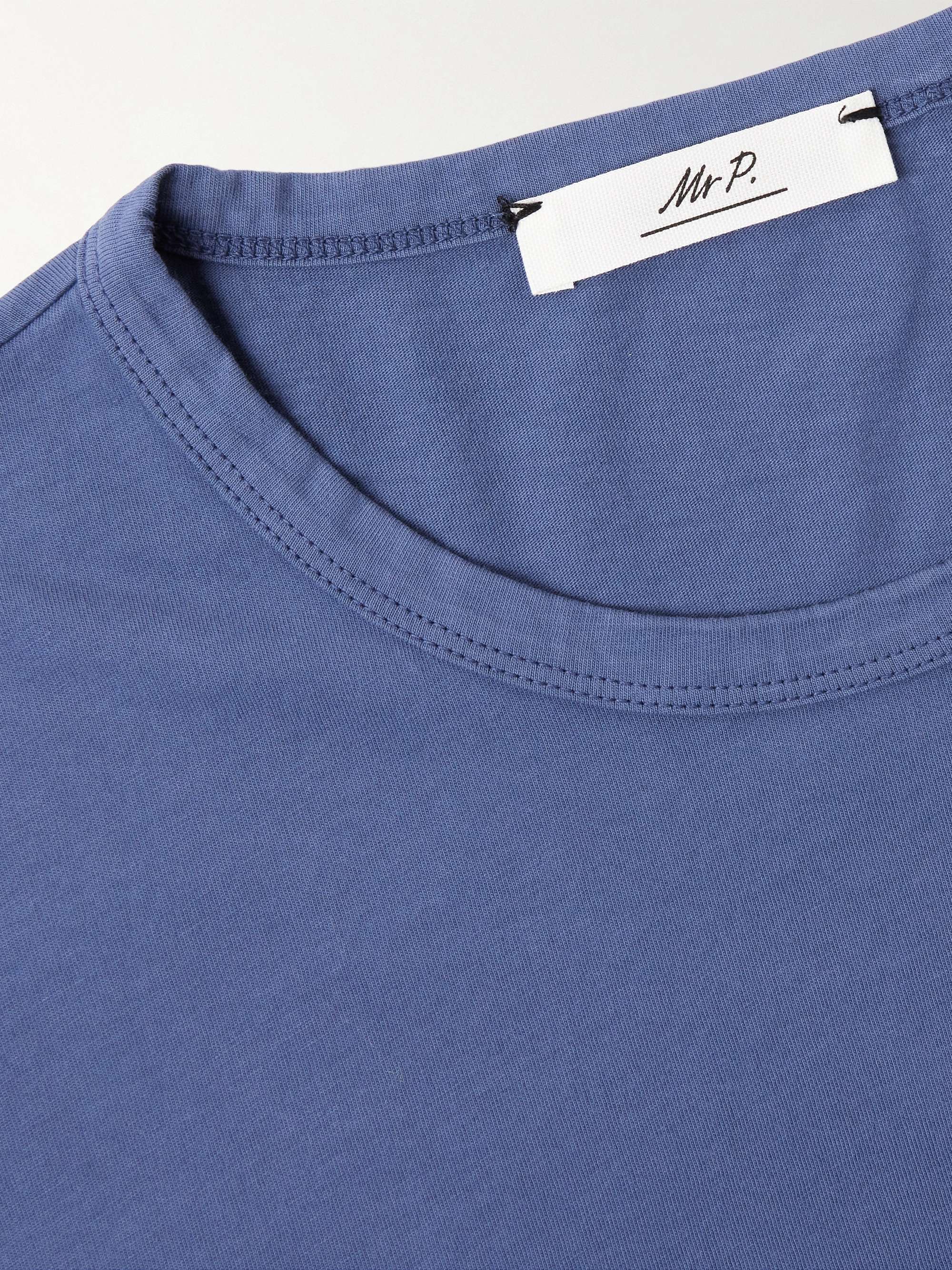 MR P. Garment-Dyed Cotton-Jersey T-Shirt