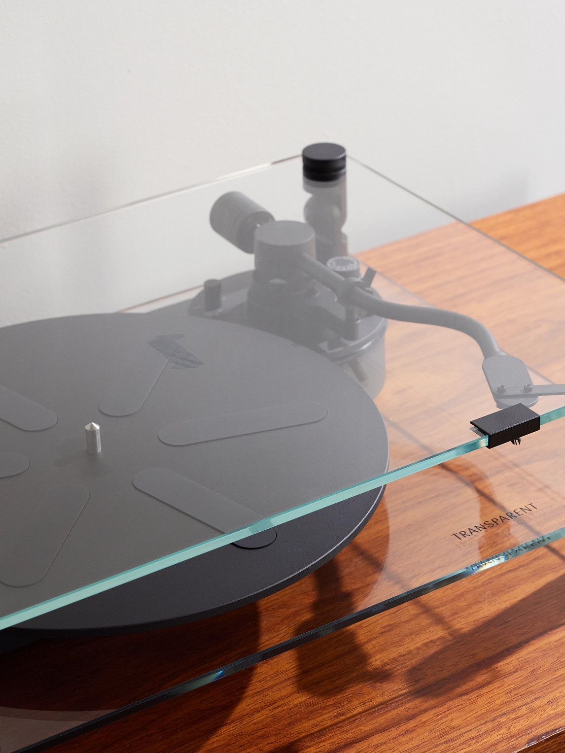  Transparent Speaker - Transparent Turntable - Men - Black 