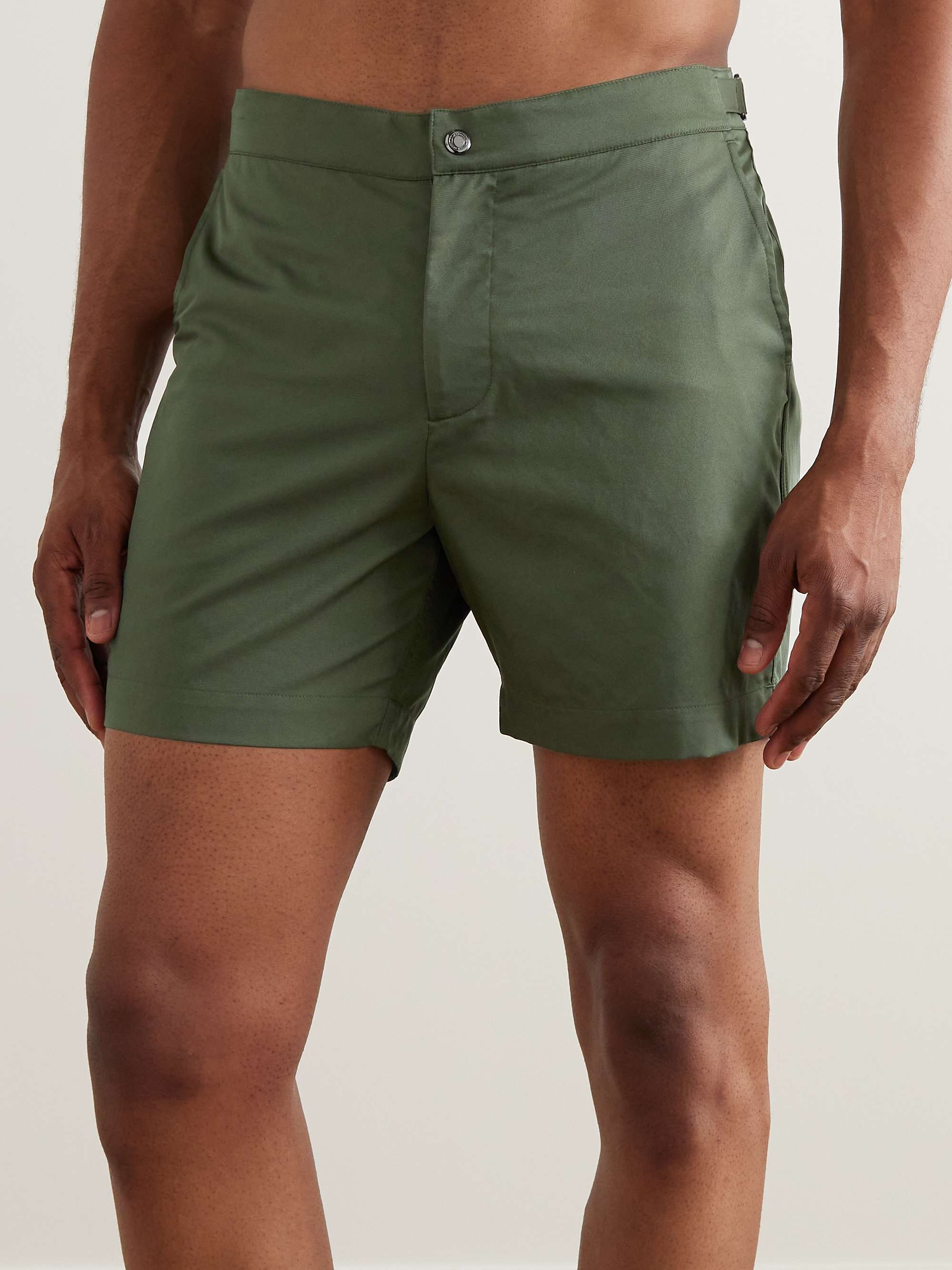 Rio Slim-Fit Mid-Length Recycled Swim Shorts