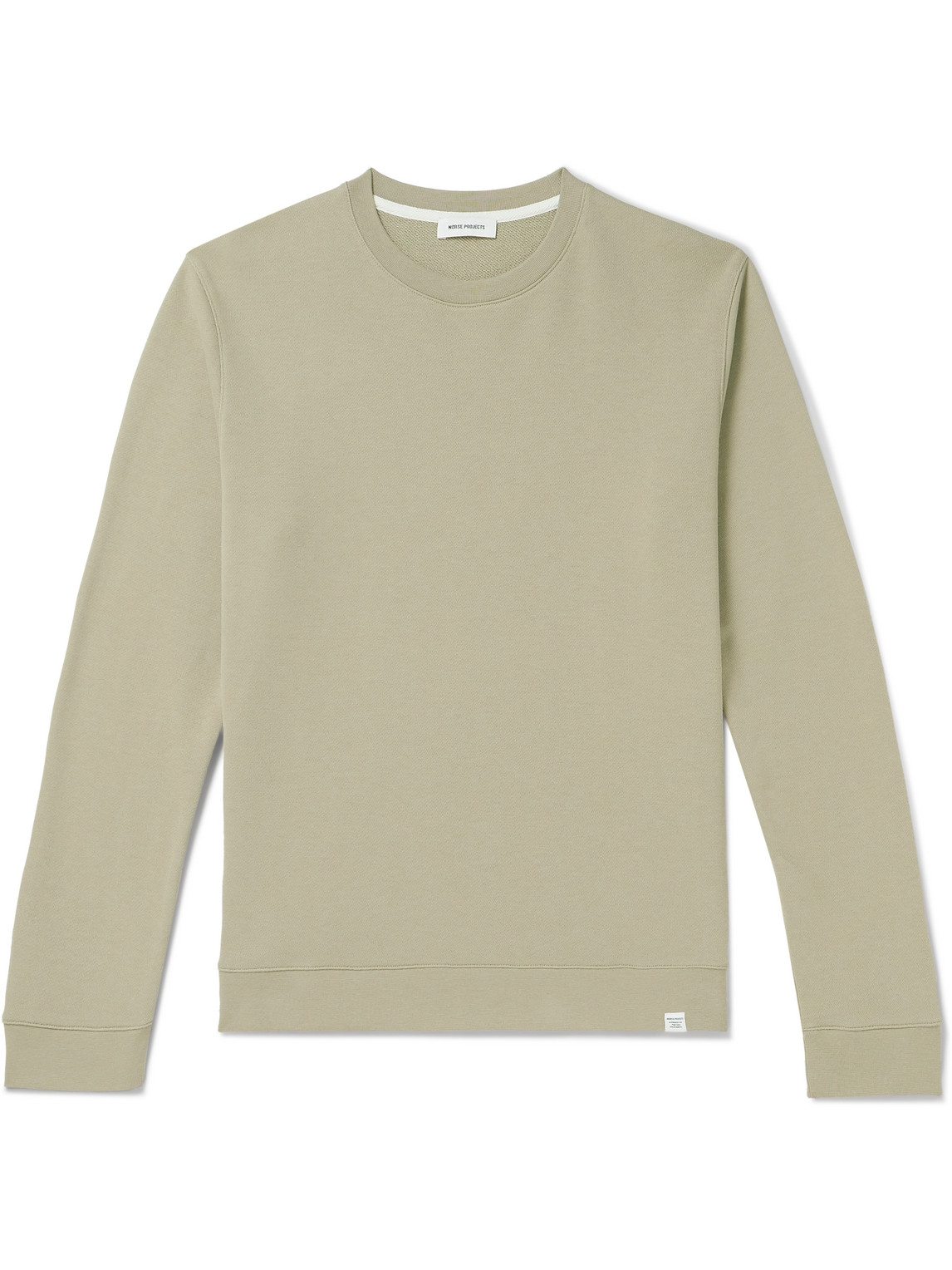 Norse Projects Vagn Organic Cotton-jersey Sweatshirt In Neutrals