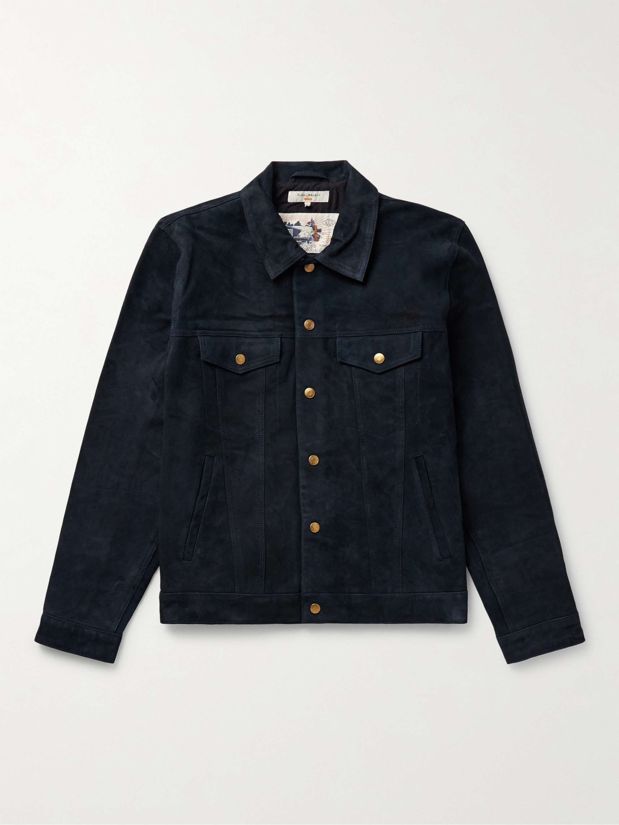 NUDIE JEANS Robby Nubuck Jacket for Men | MR PORTER