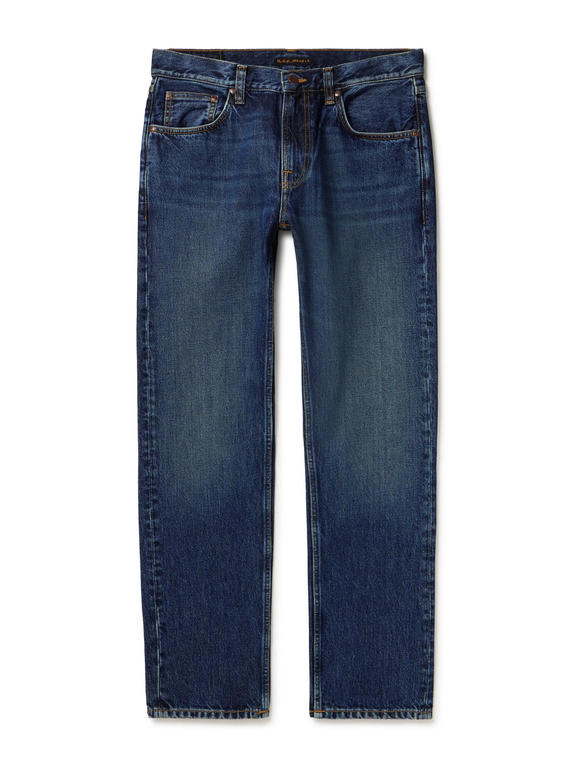 Gritty Jackson Slim-Fit Straight-Leg Jeans