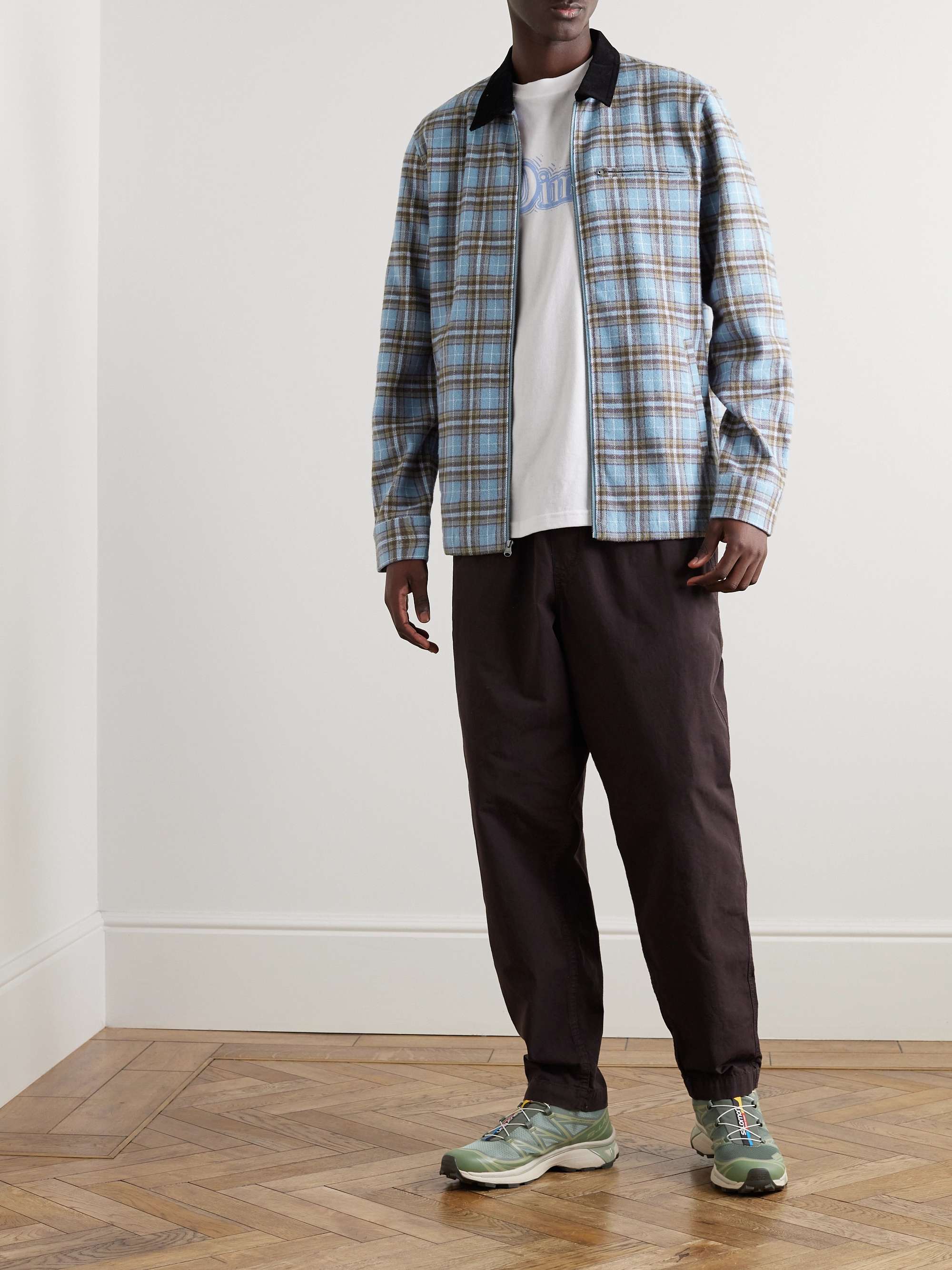 Cotton flannel jacket sales