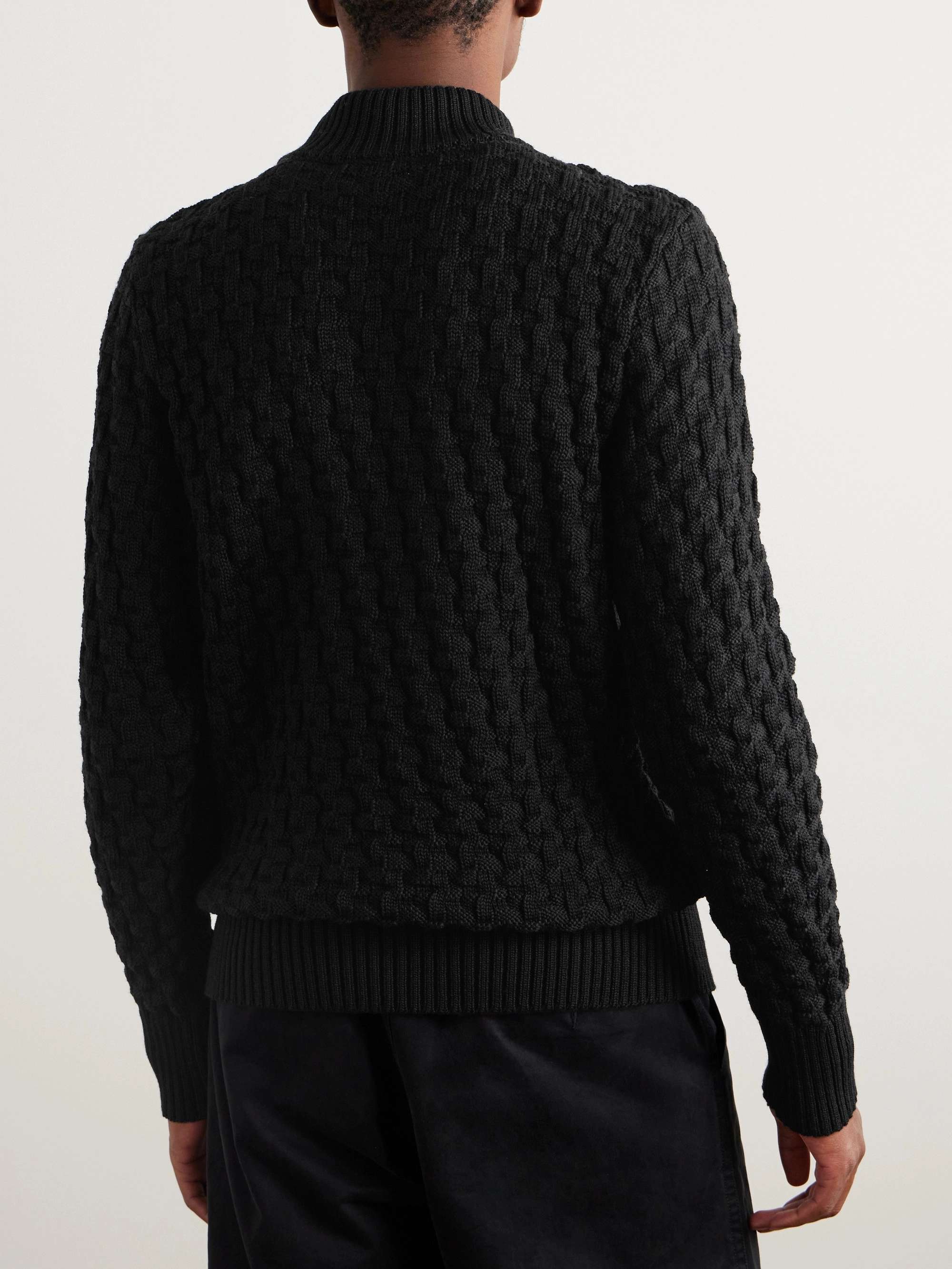 S.N.S. HERNING Stark Slim-Fit Virgin Wool Sweater