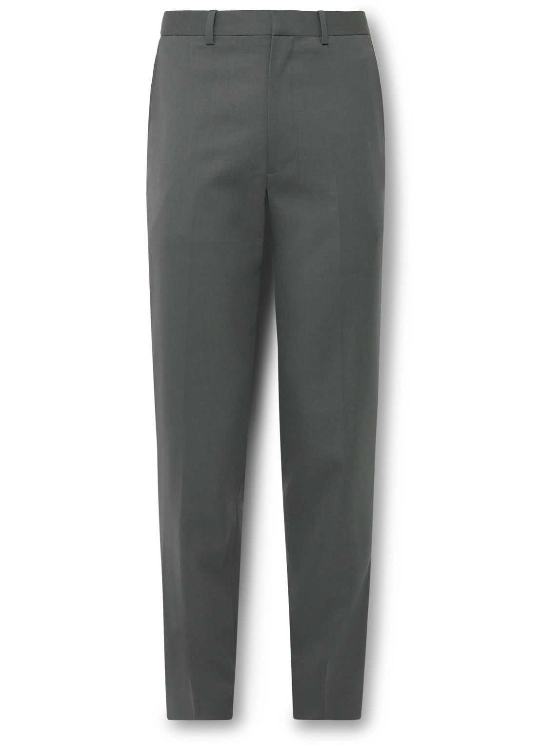 Theory Lucas Ossendrijver Slim-fit Virgin Wool-blend Twill Suit Trousers In Gray