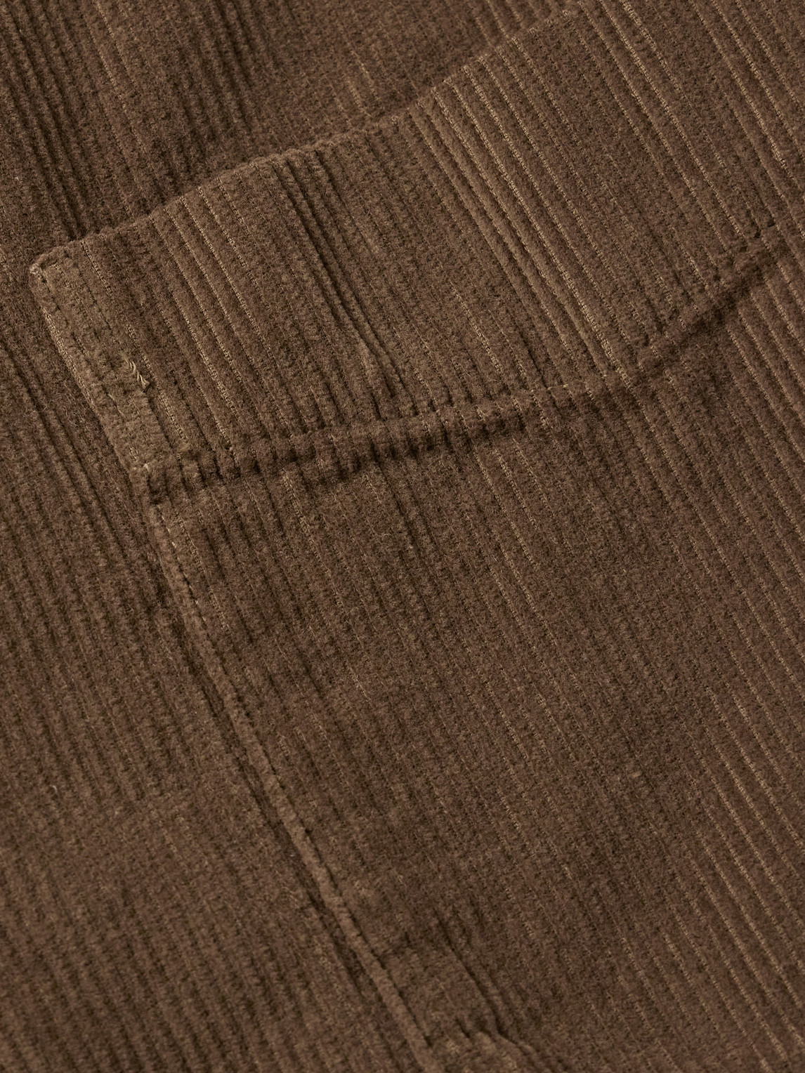 Shop Save Khaki United Cotton-corduroy Shirt Jacket In Brown