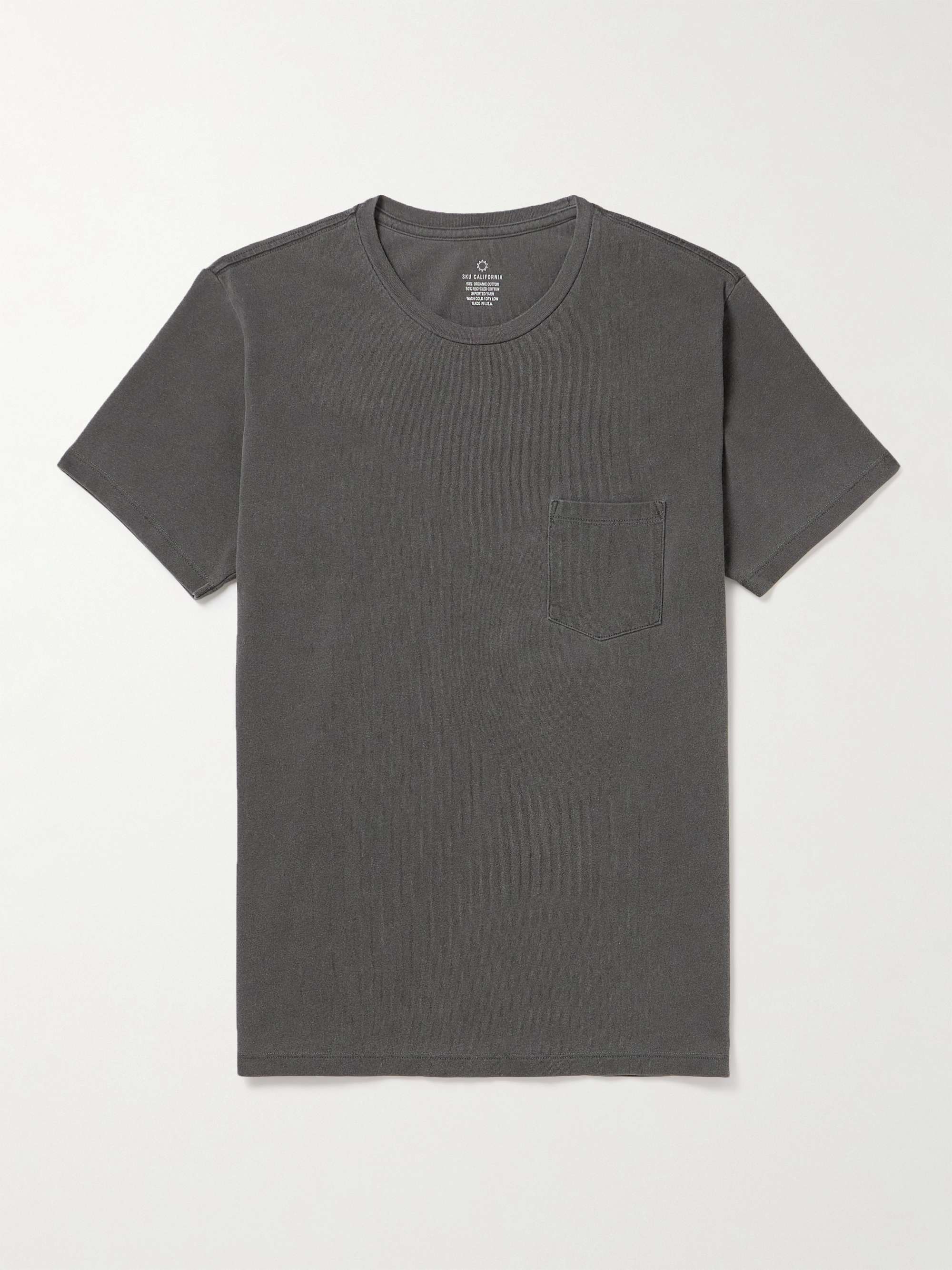 Garment-Dyed Cotton-Jersey T-Shirt