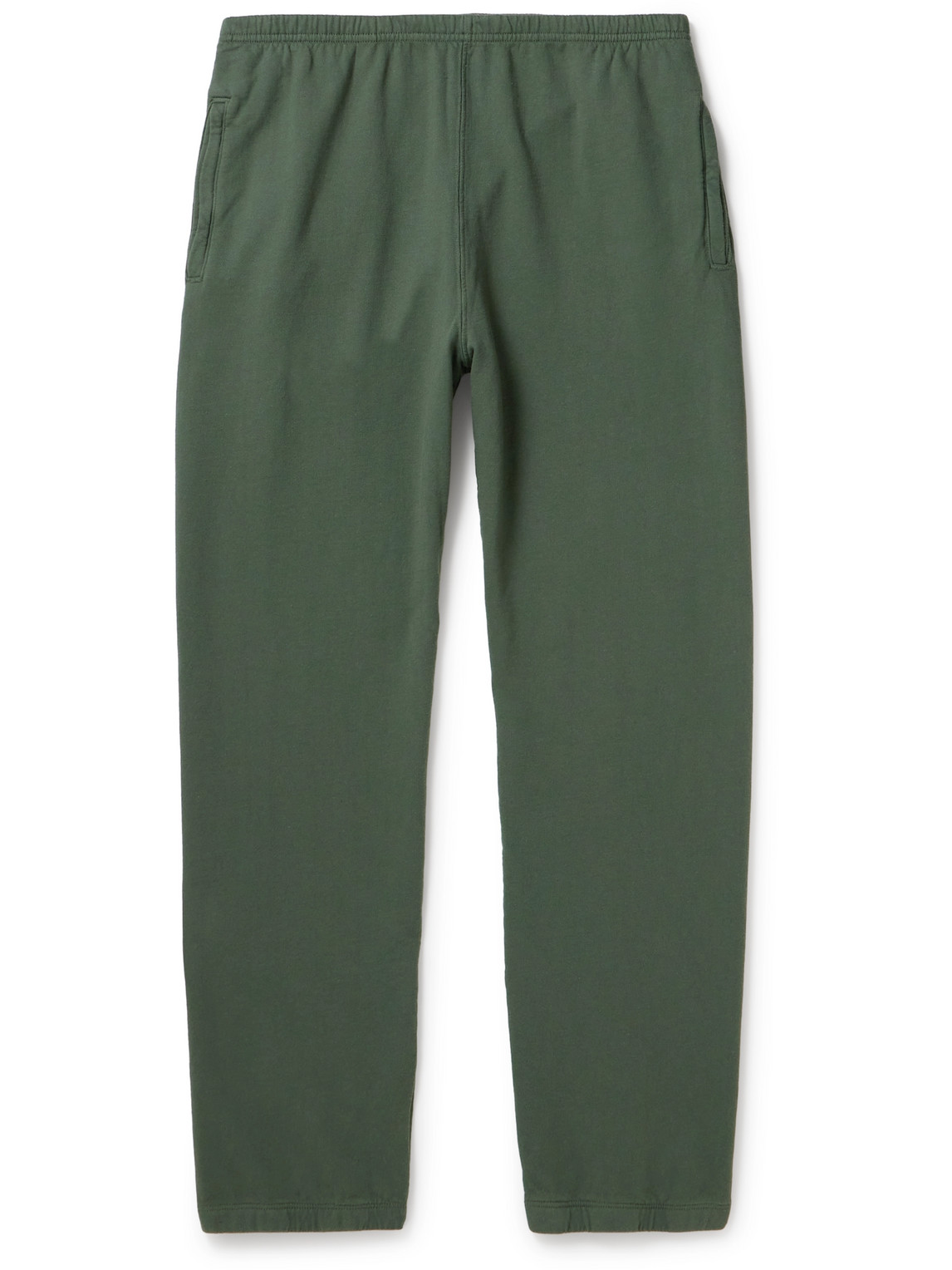 Tapered Fleece-Back Supima Cotton-Jersey Sweatpants