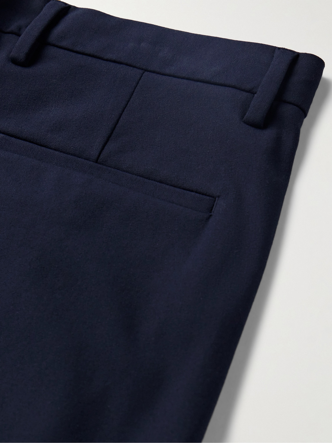 Shop Theory Zaine Slim-fit Stretch Organic Cotton-blend Twill Chinos In Blue