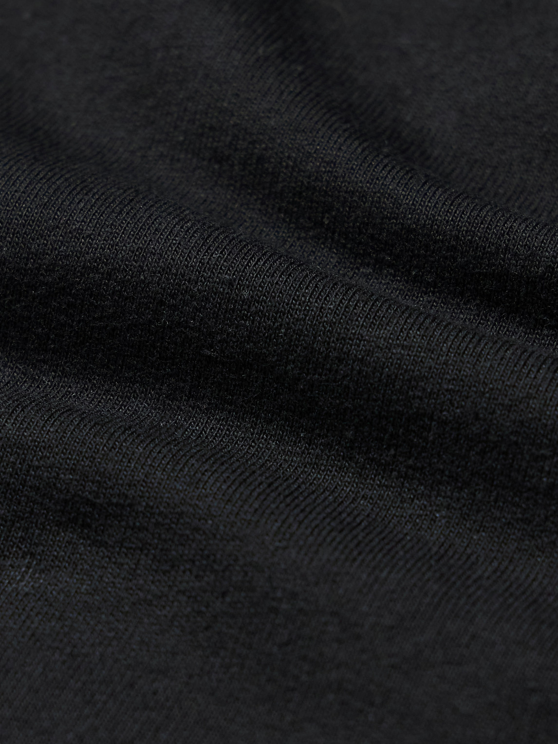Shop Save Khaki United Supima Cotton-jersey Hoodie In Black