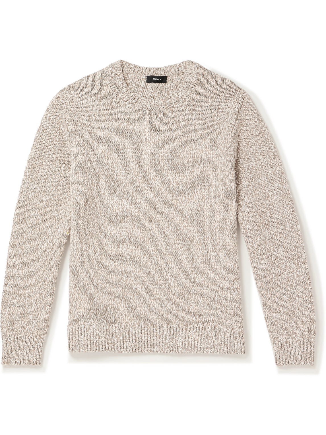 Theory Mauno Organic Cotton Sweater In Neutrals