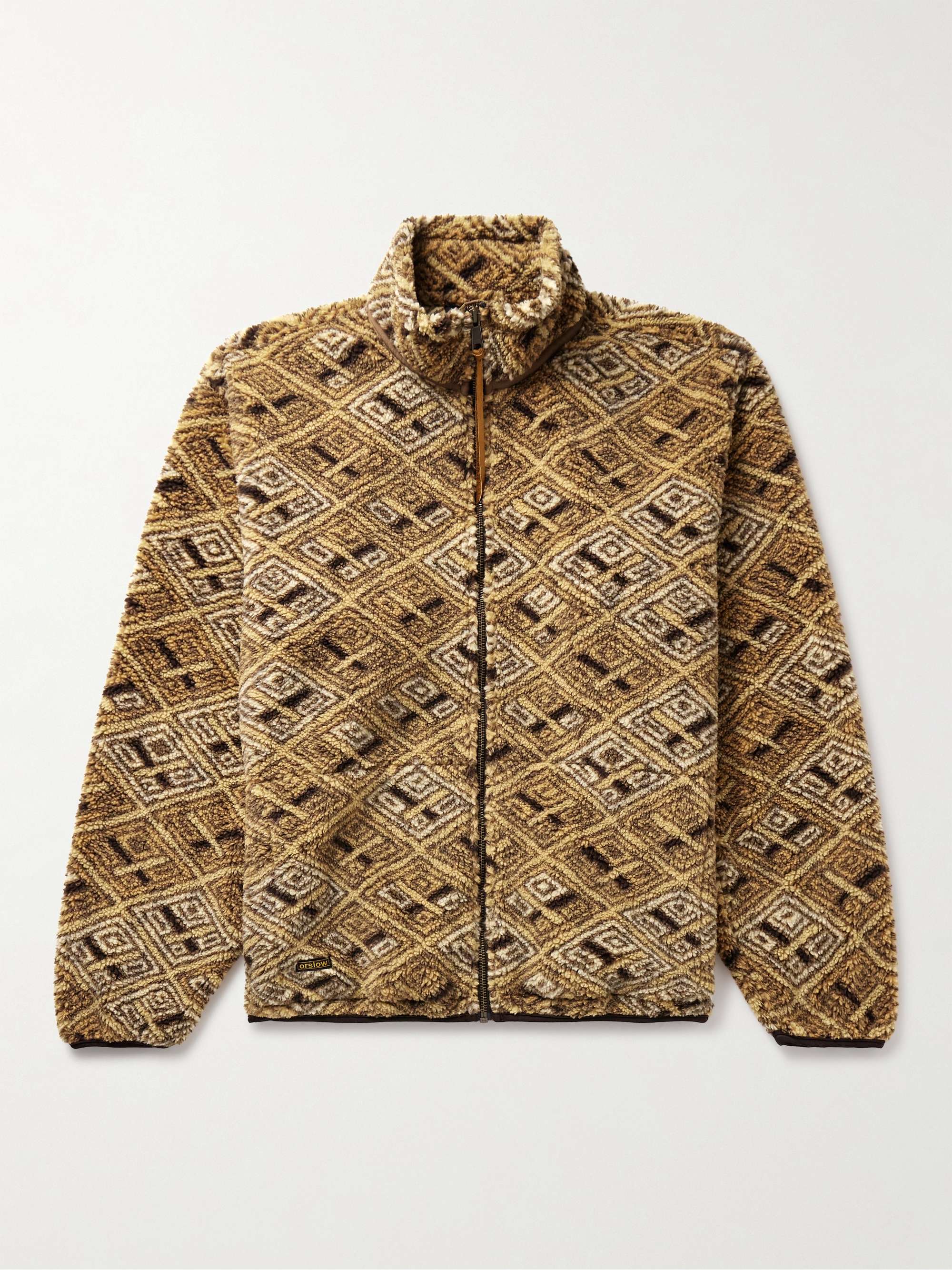 ORSLOW Fleece-Jacquard Jacket for Men | MR PORTER