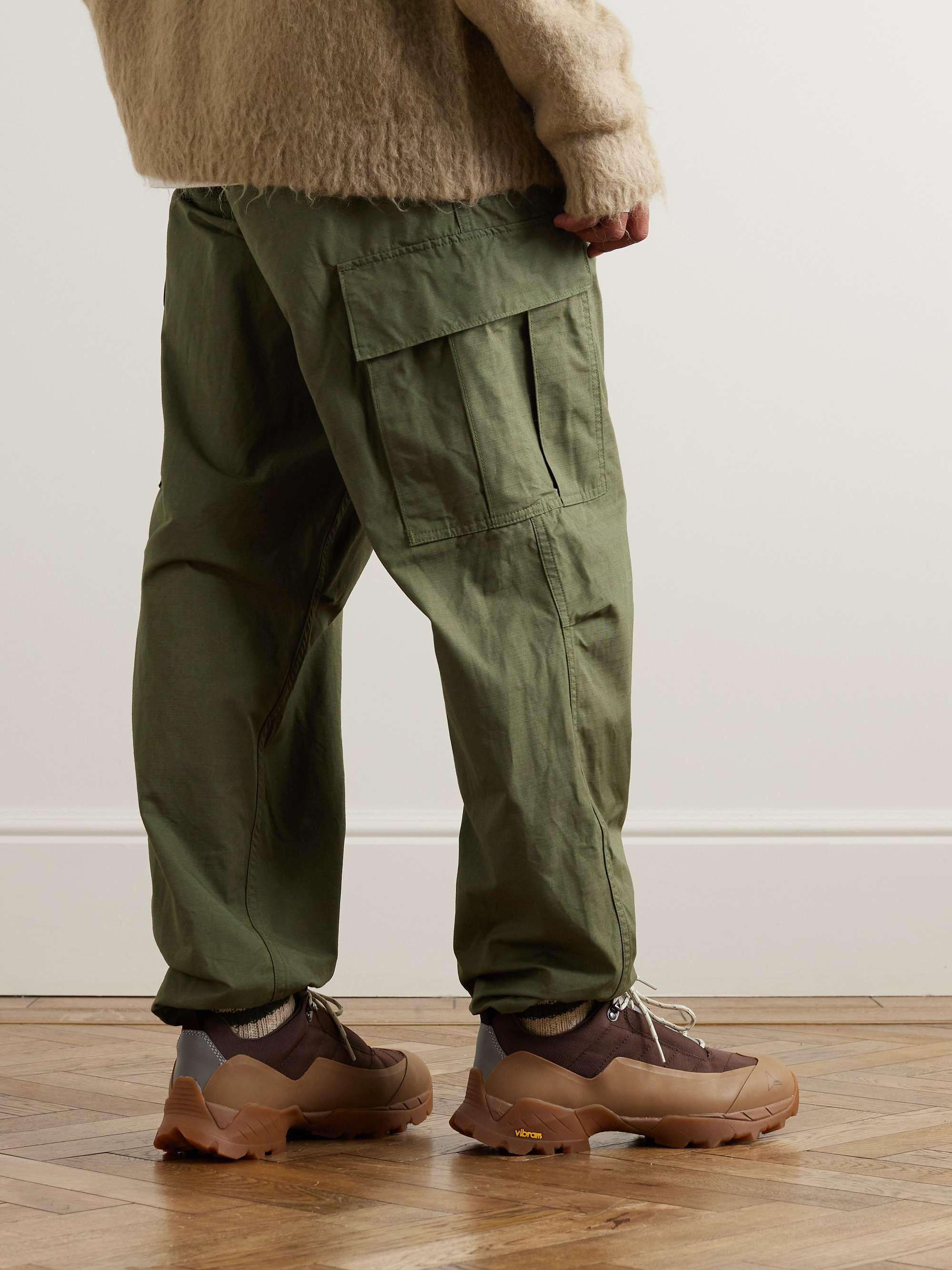 ORSLOW Straight-Leg Cotton-Ripstop Cargo Trousers for Men | MR PORTER