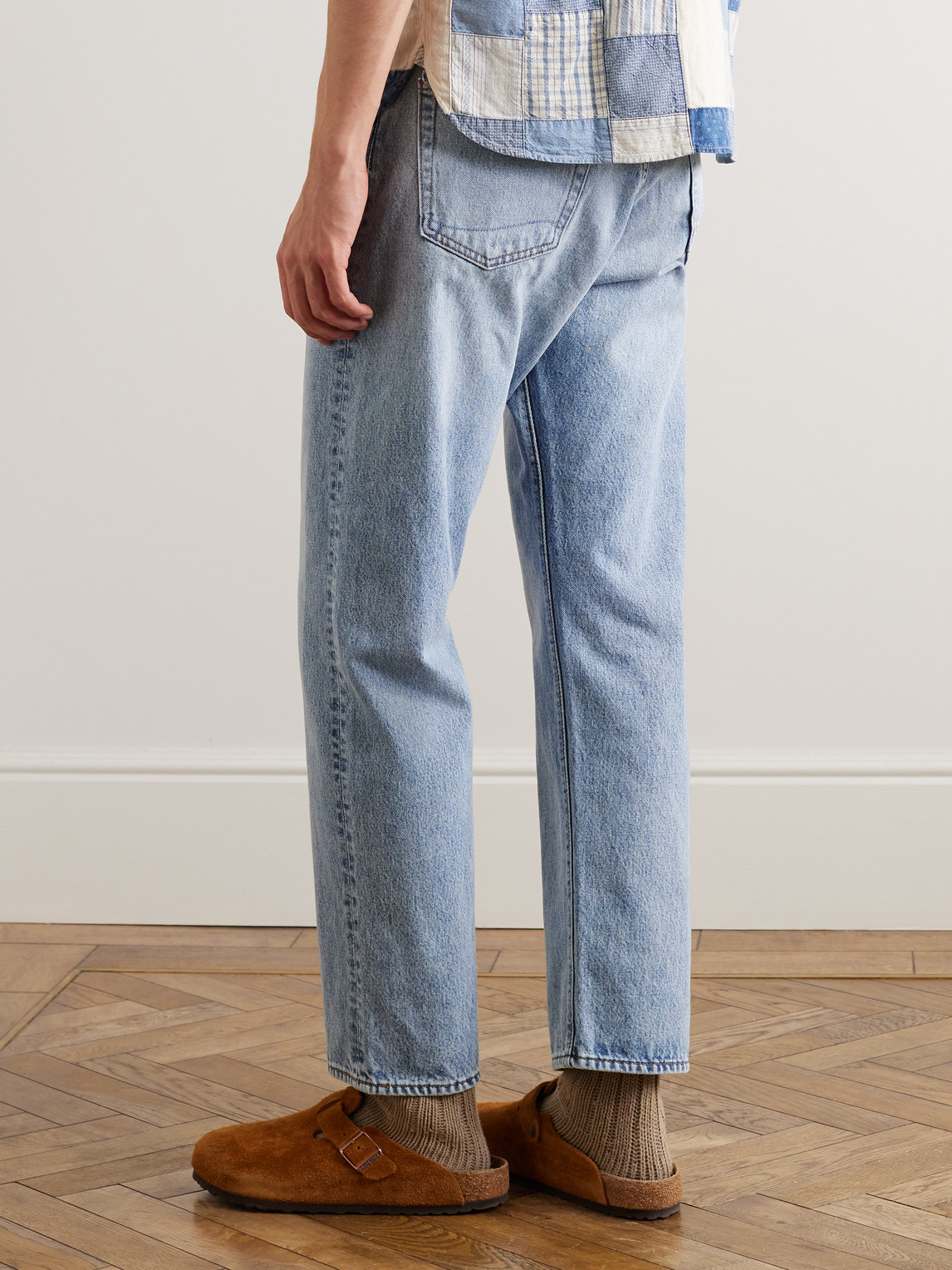 Orslow 105 Straight-leg Jeans In Blue