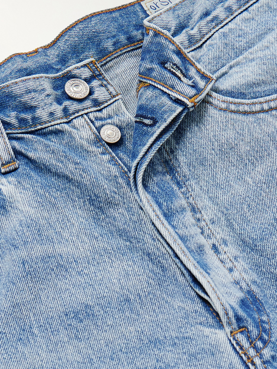 Orslow 105 Straight-leg Jeans In Blue