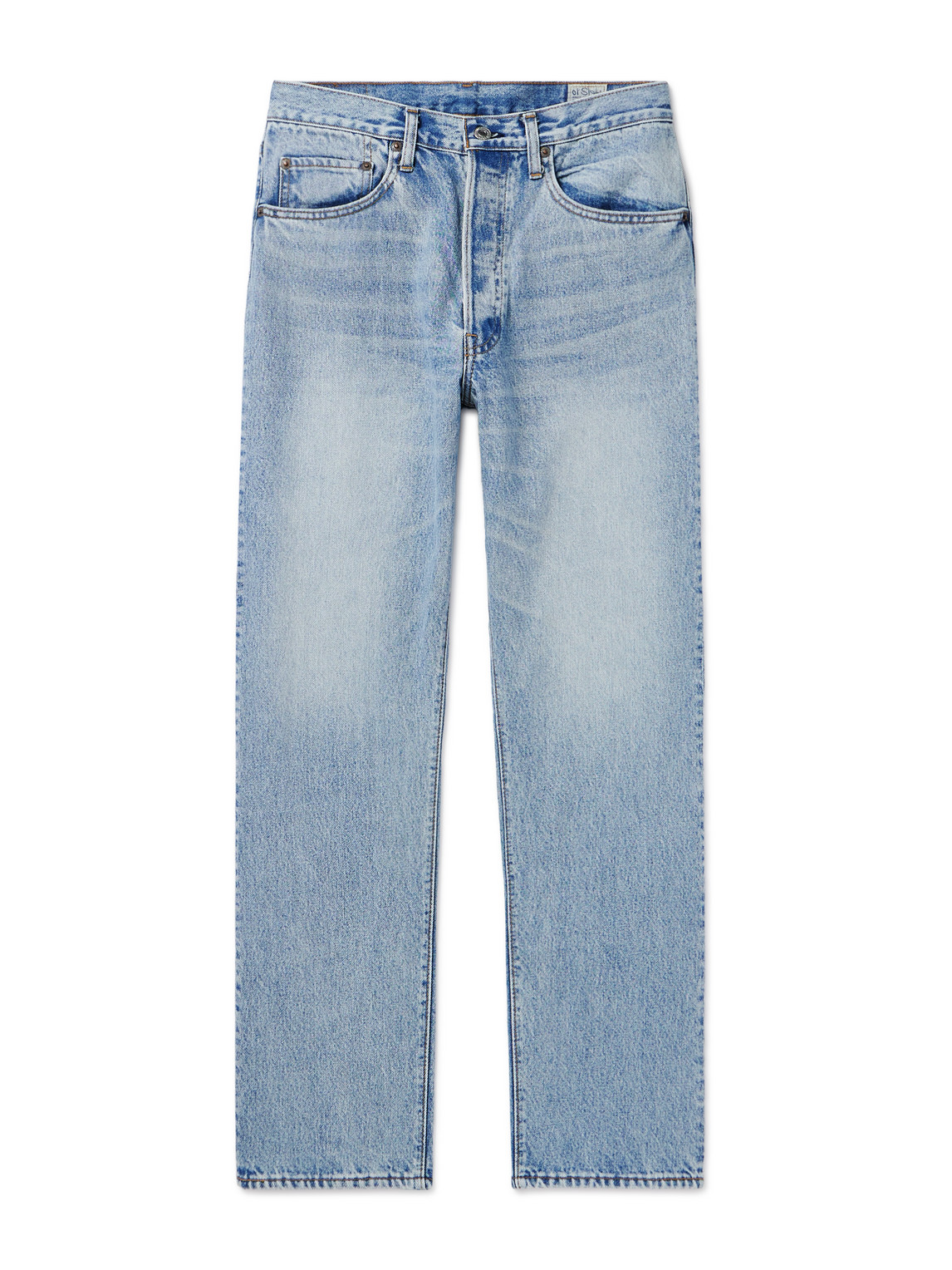 Orslow 105 Straight-leg Jeans In Blue