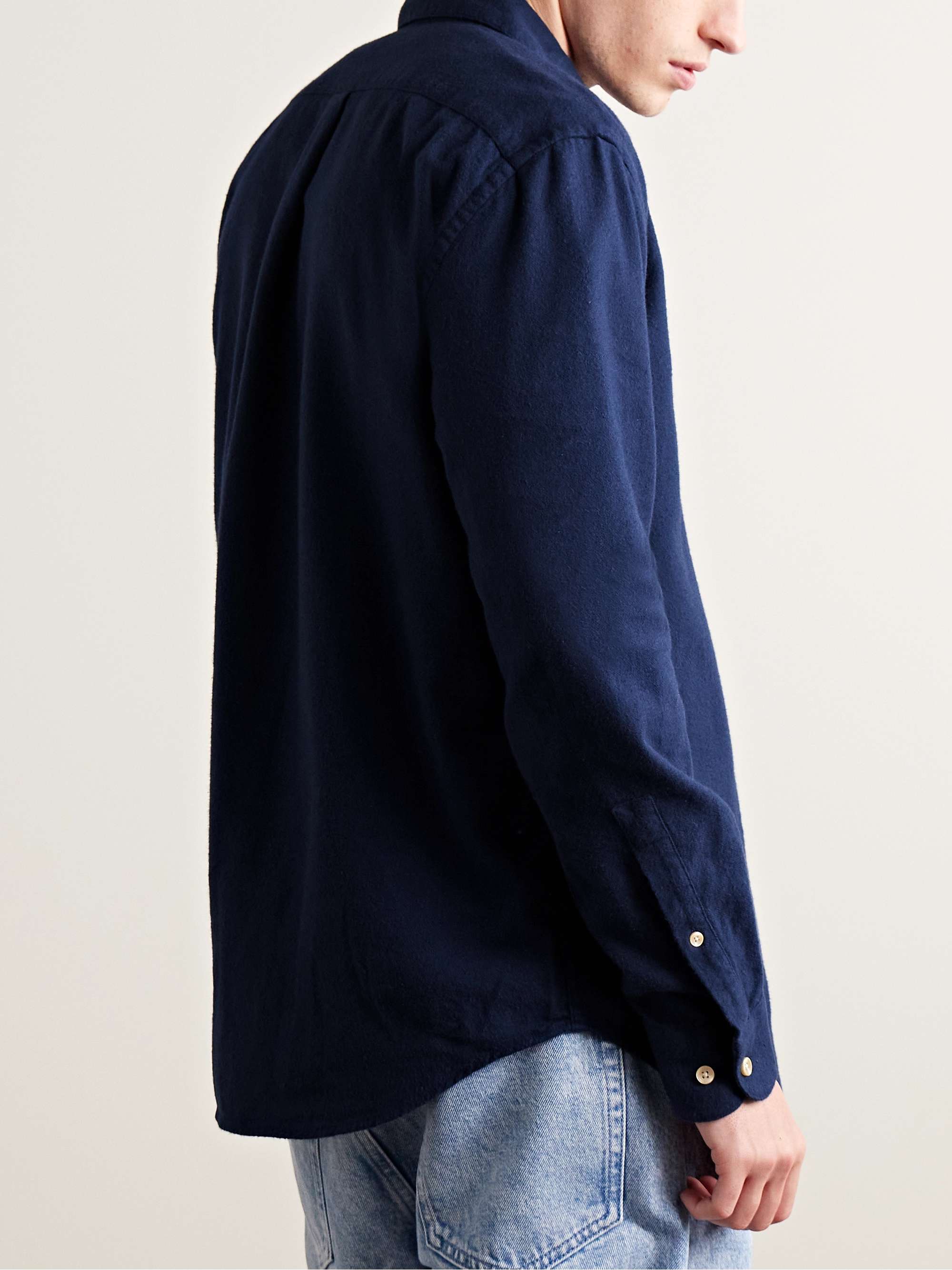 PORTUGUESE FLANNEL Teca Cotton-Flannel Shirt for Men | MR PORTER