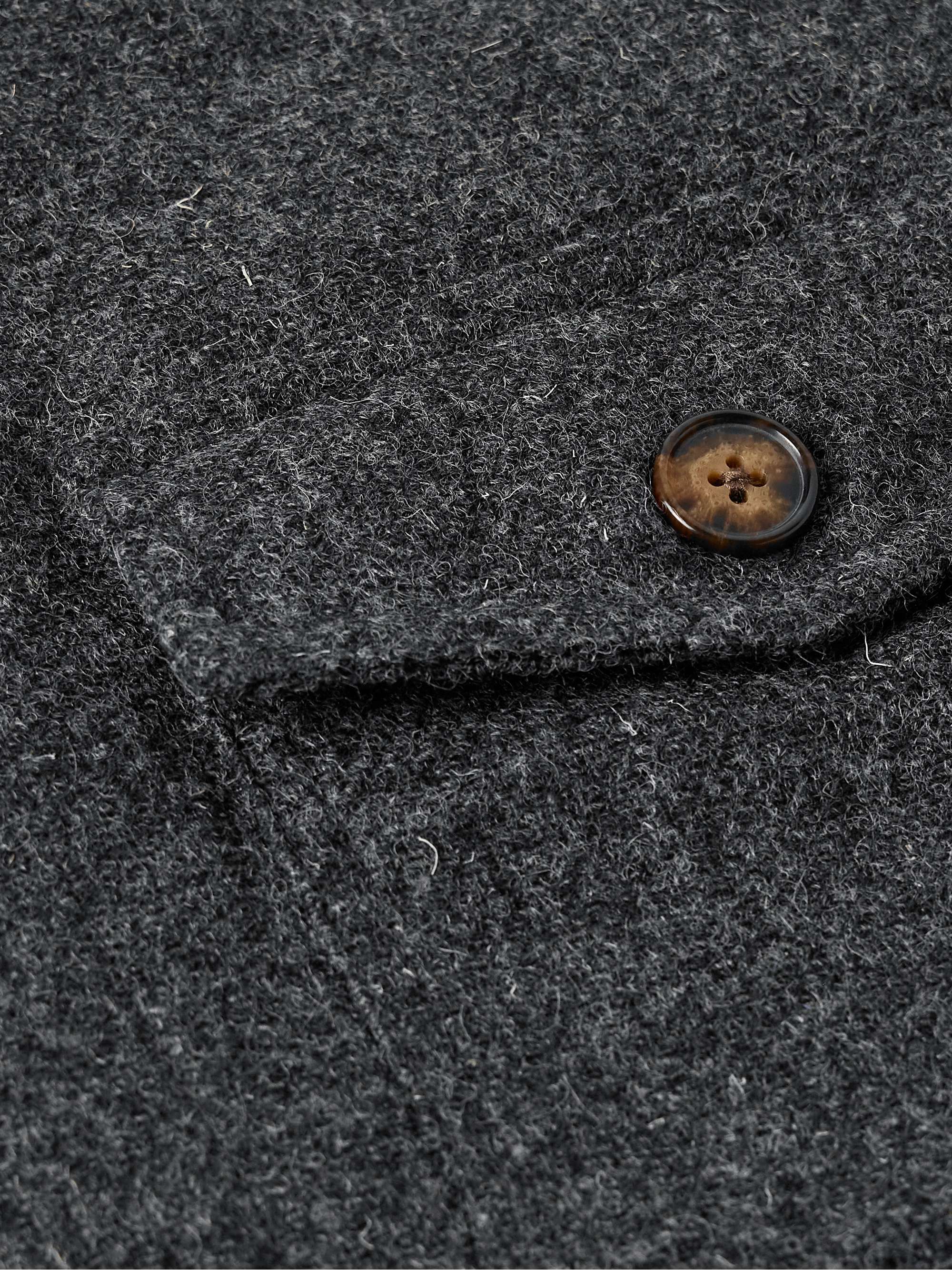 PORTUGUESE FLANNEL Wool-Tweed Overshirt for Men | MR PORTER