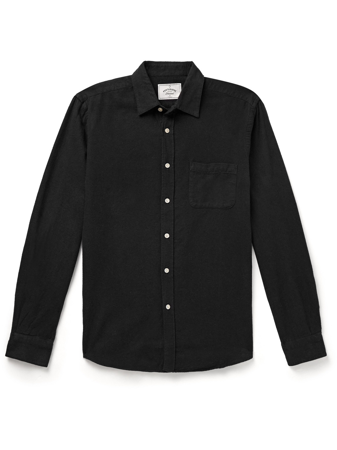 Portuguese Flannel Teca Black Shirt