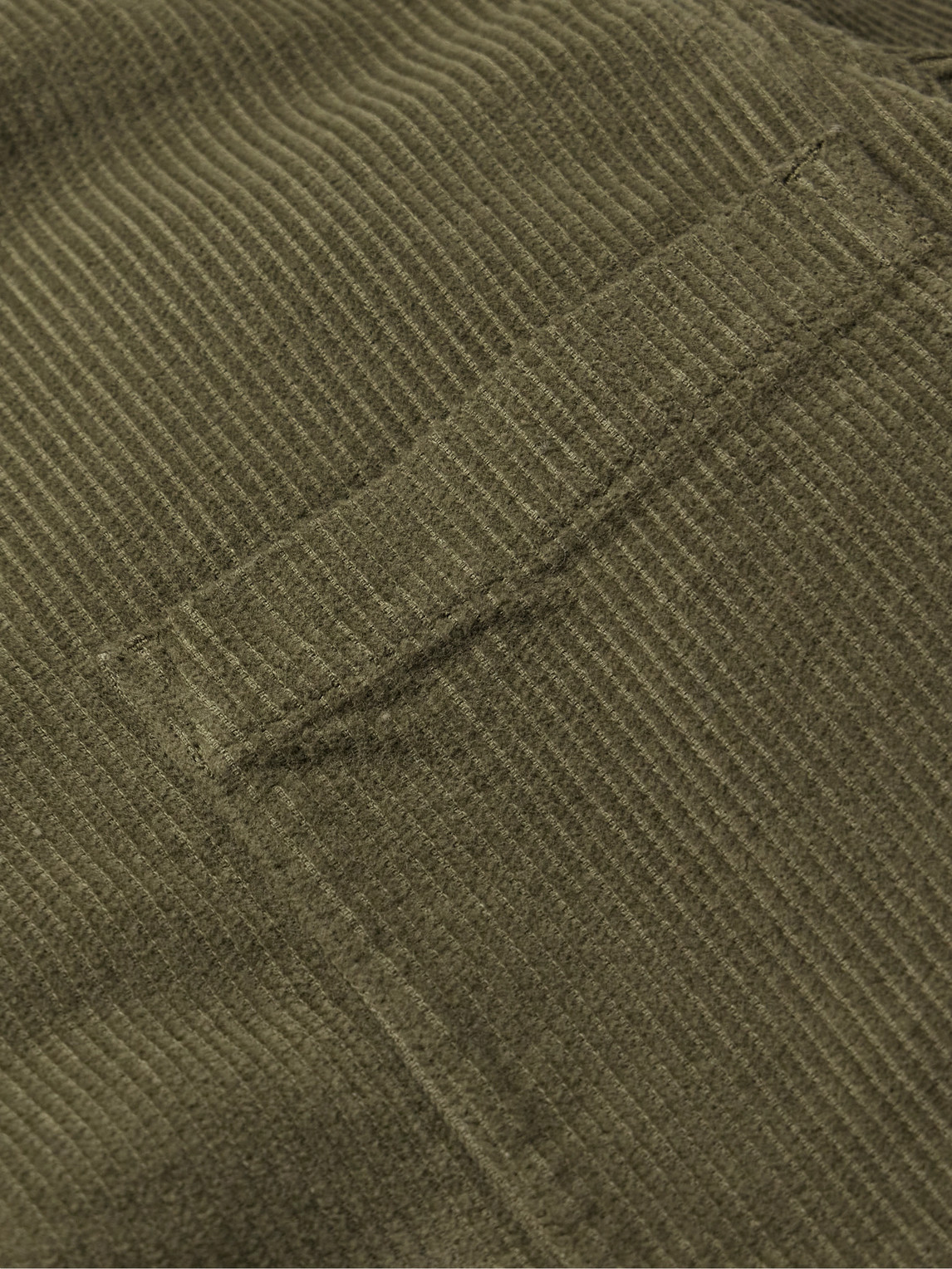 Shop Portuguese Flannel Labura Cotton-corduroy Overshirt In Green