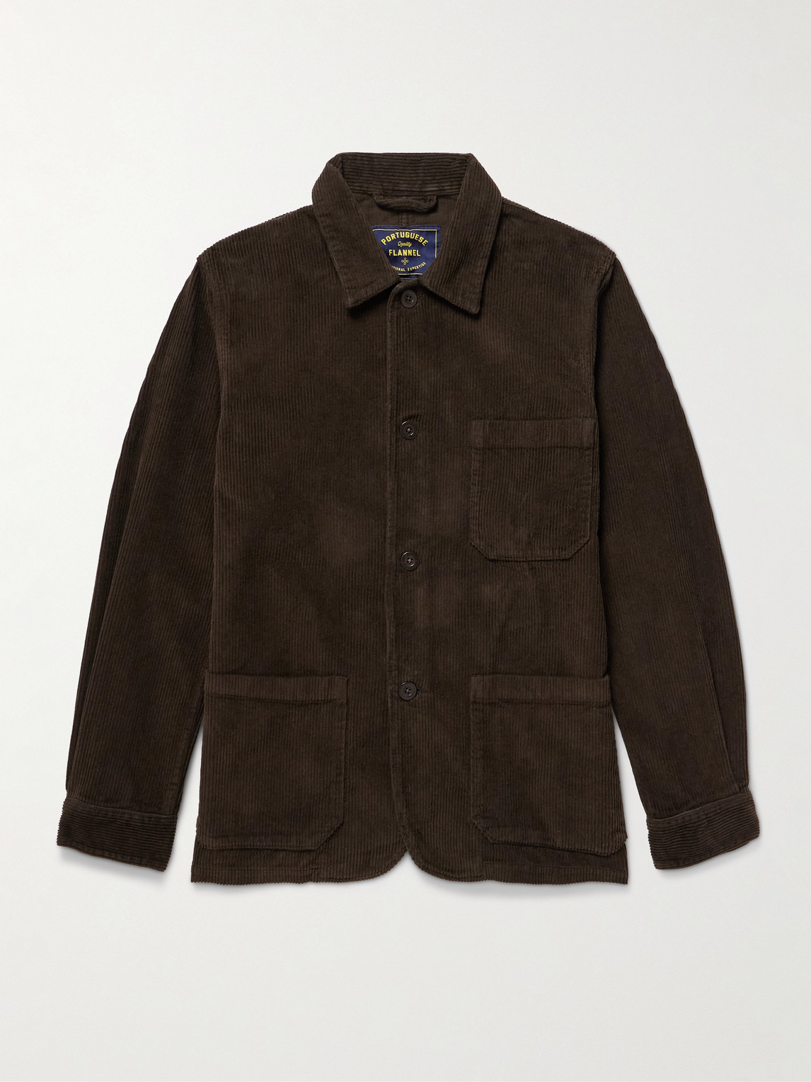 Portuguese Flannel Labura Cotton-Corduroy Overshirt - Men