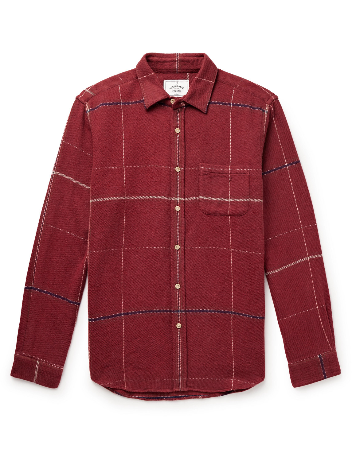 Torso Checked Cotton-Flannel Shirt