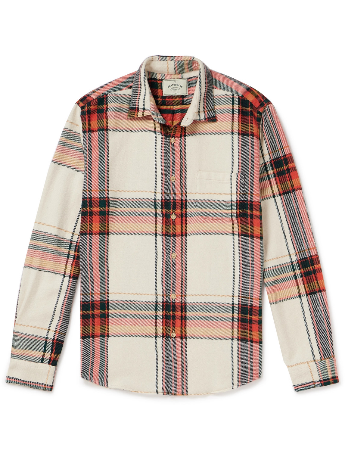 Portuguese Flannel Nords Flannel Shirt In Neutrals