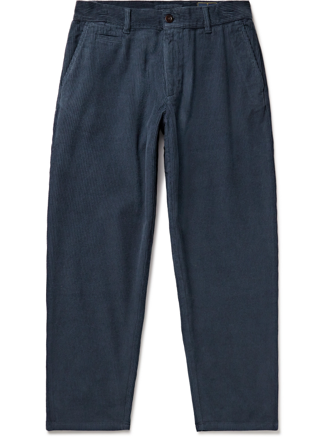 Straight-Leg Cotton-Corduroy Trousers