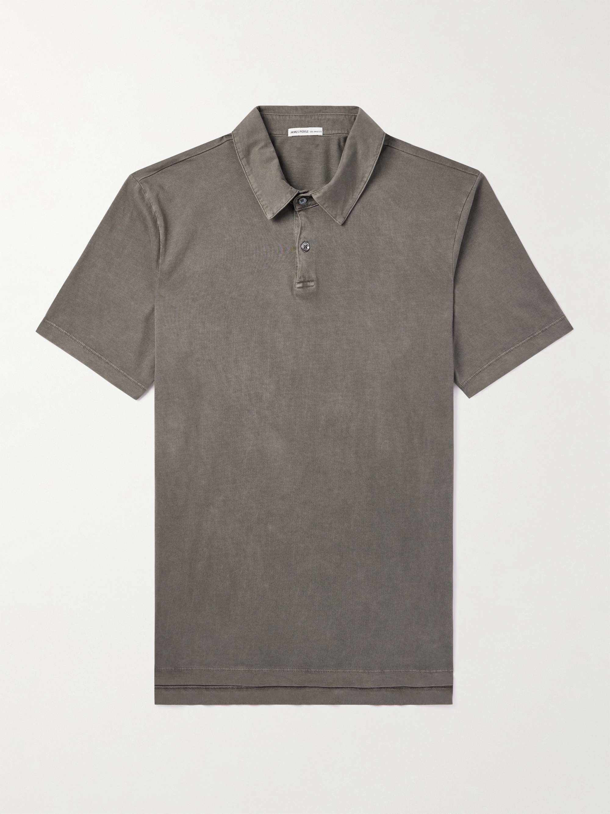 JAMES PERSE Supima Cotton-Jersey Polo Shirt for Men | MR PORTER