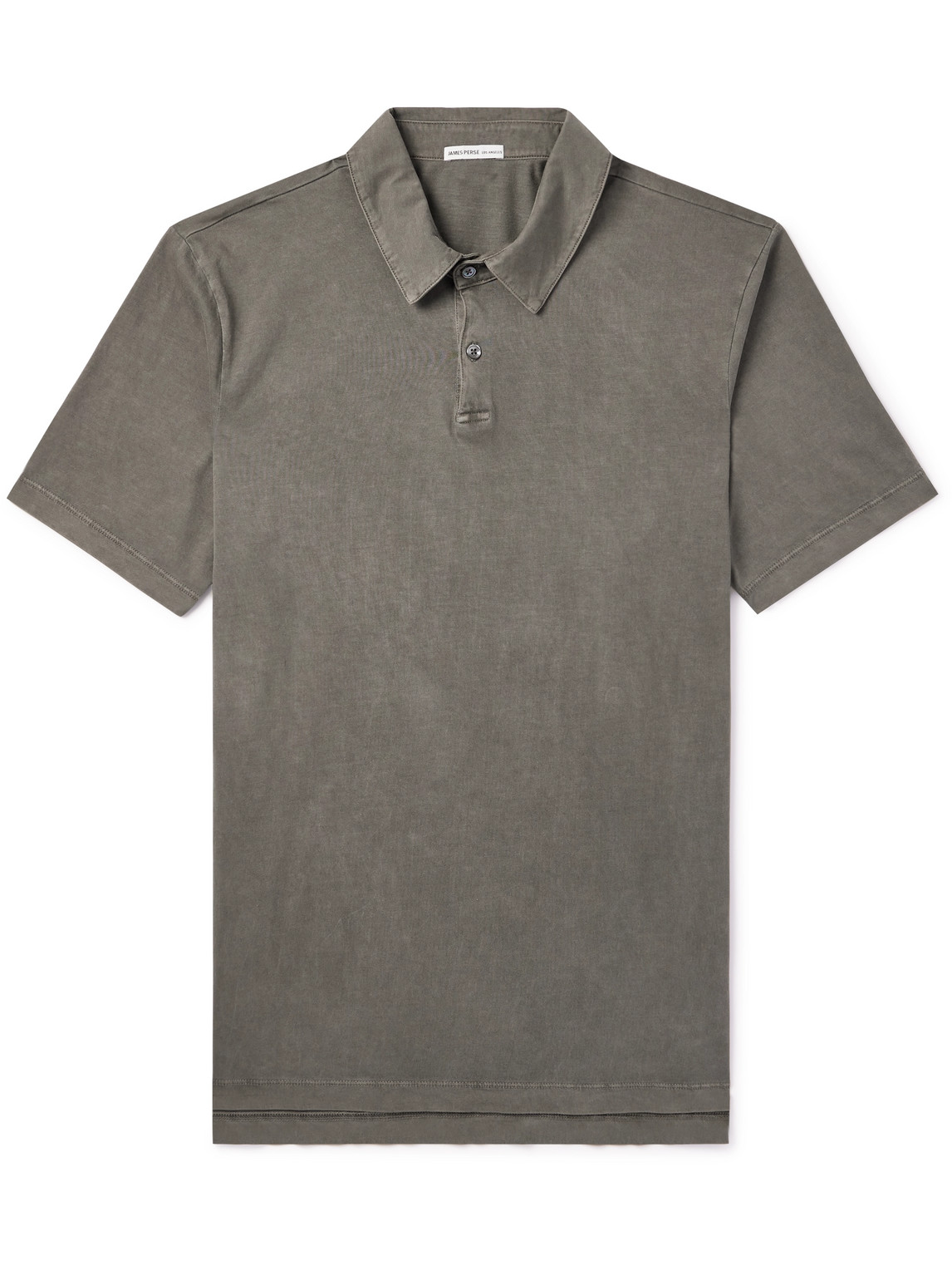 JAMES PERSE SUPIMA COTTON-JERSEY POLO SHIRT