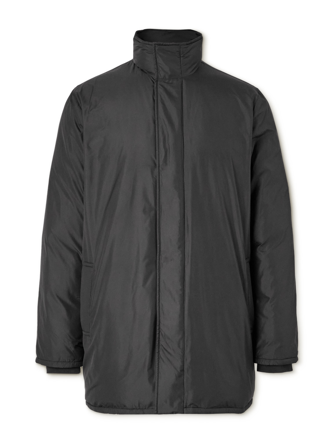James Perse Padded Shell Down Parka In Black