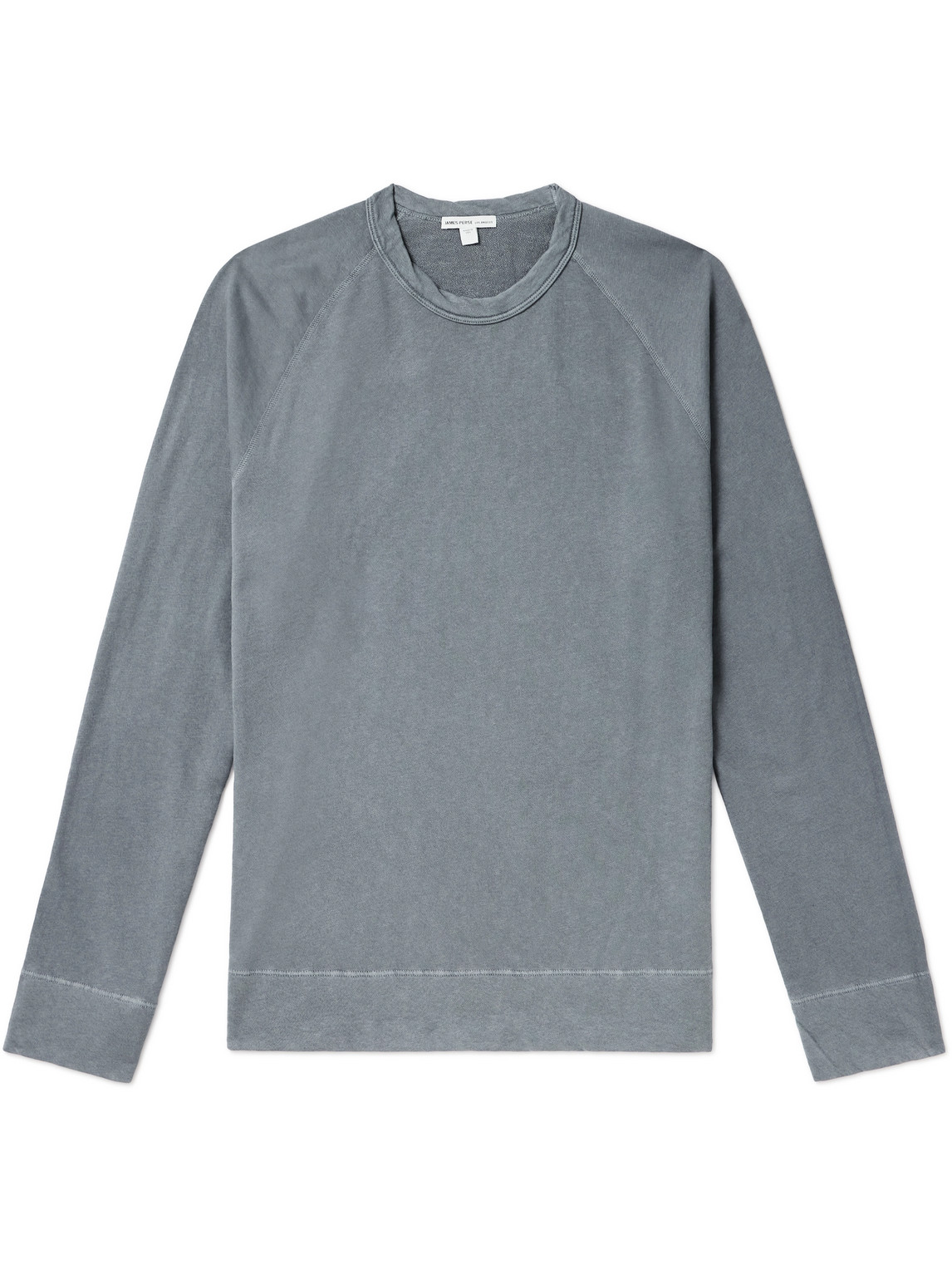 James Perse Cotton-jersey Sweatshirt In Grey