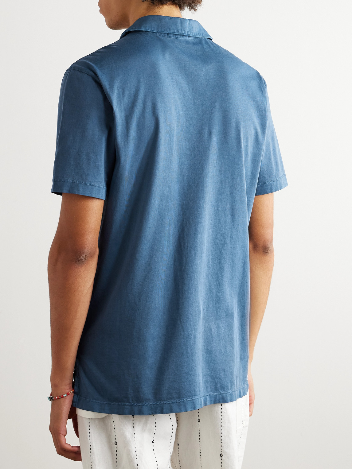 Supima Cotton-Jersey Polo Shirt