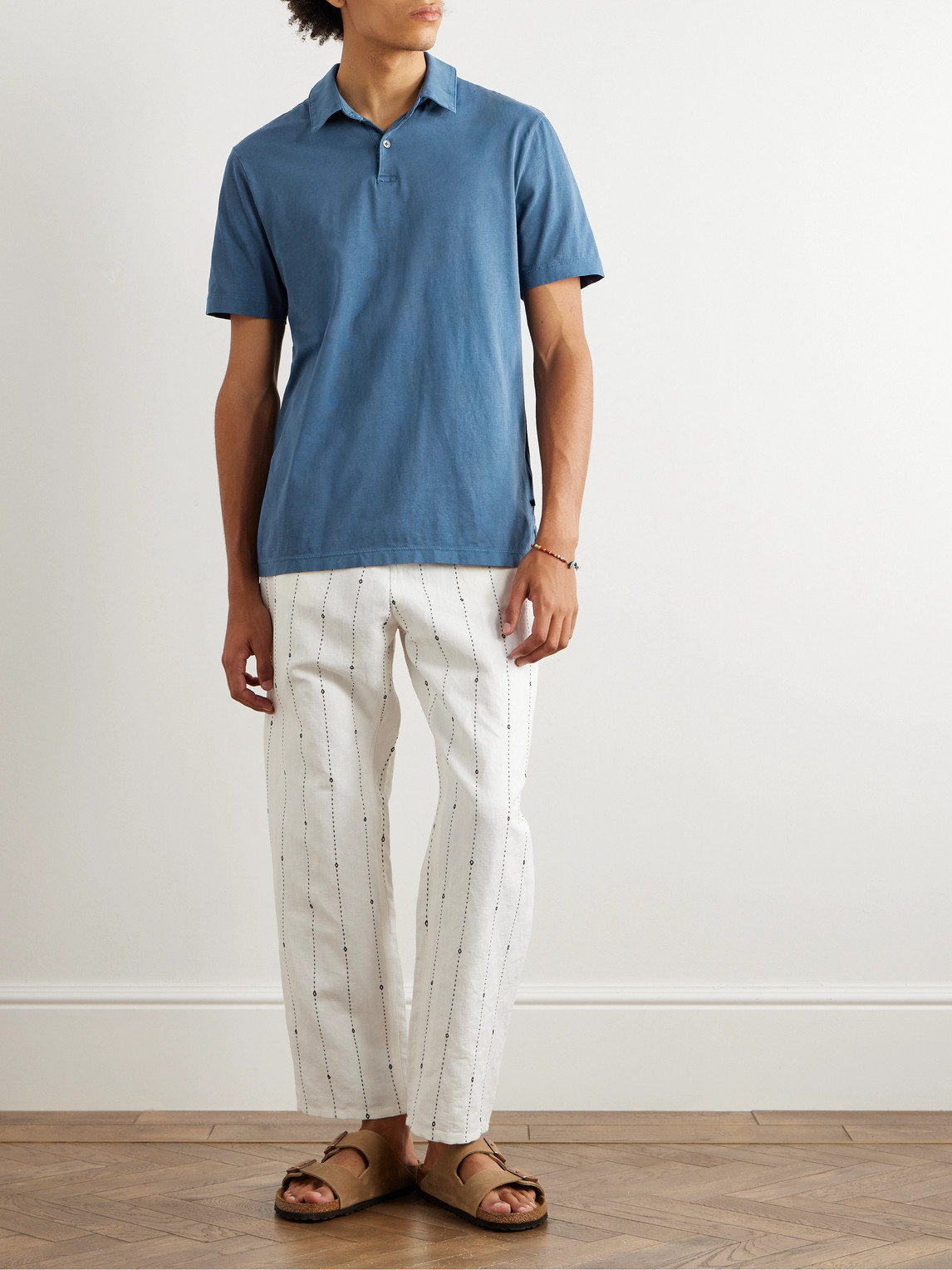 Supima Cotton-Jersey Polo Shirt — 2