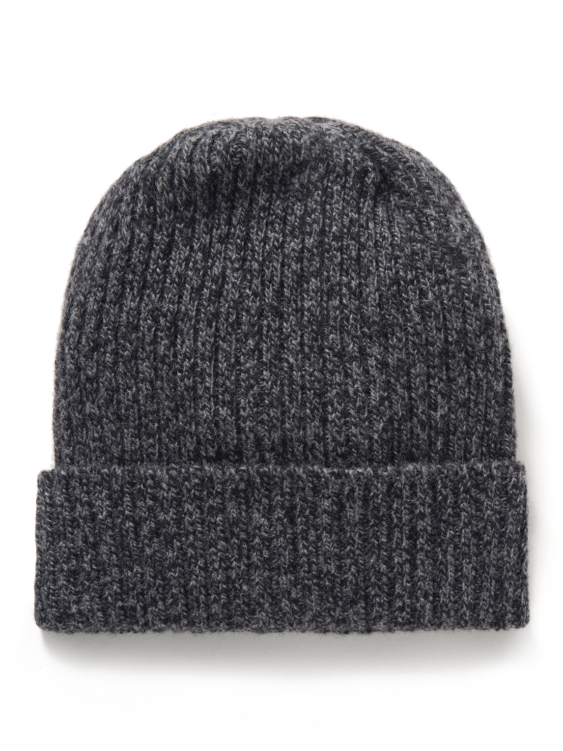Kaptain Sunshine Throwing Fits Ribbed Wool Beanie In Gray